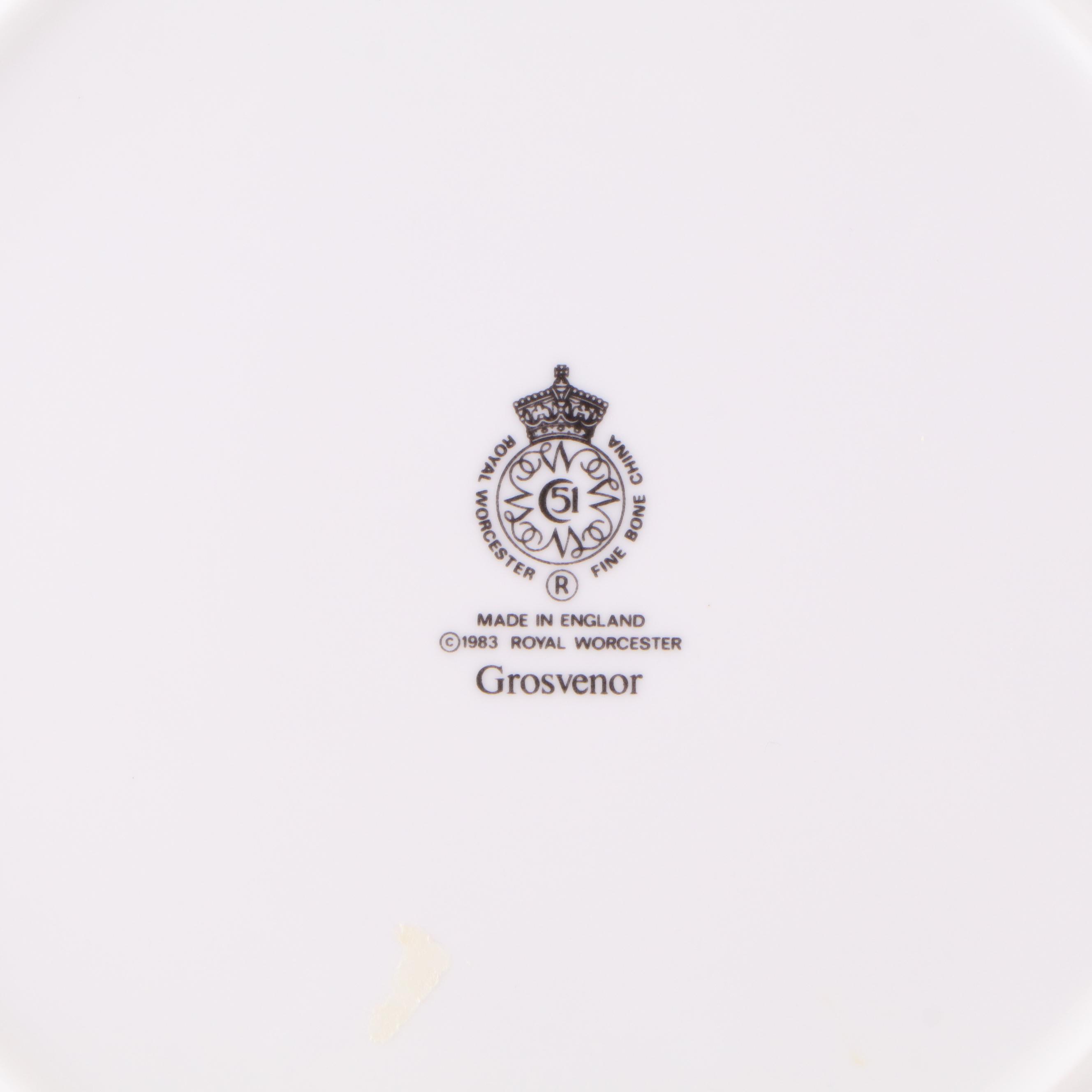Royal Worcester "Grosvenor Pink" Bone China Dinnerware and Serving Pieces
