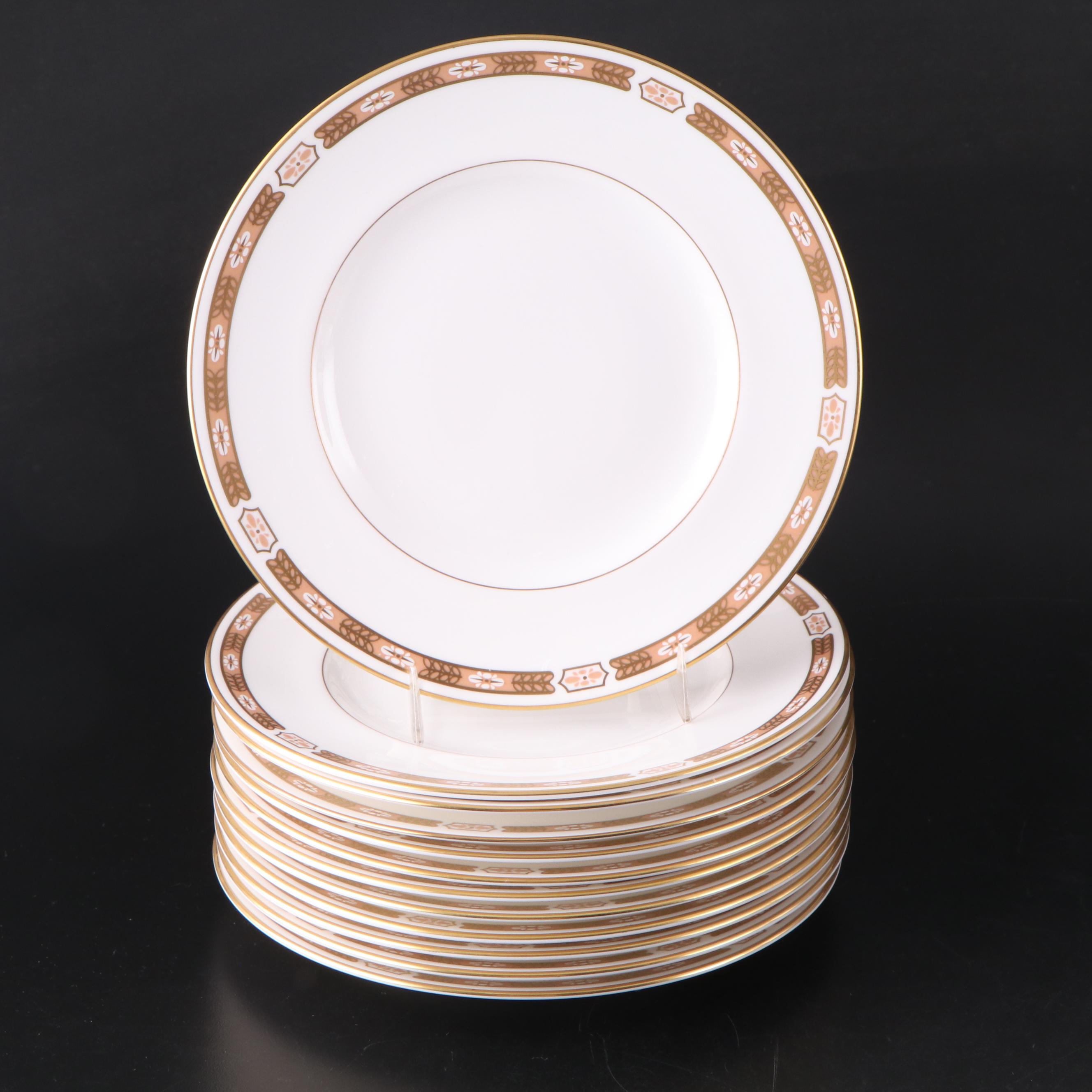 Royal Worcester "Grosvenor Pink" Bone China Dinnerware and Serving Pieces