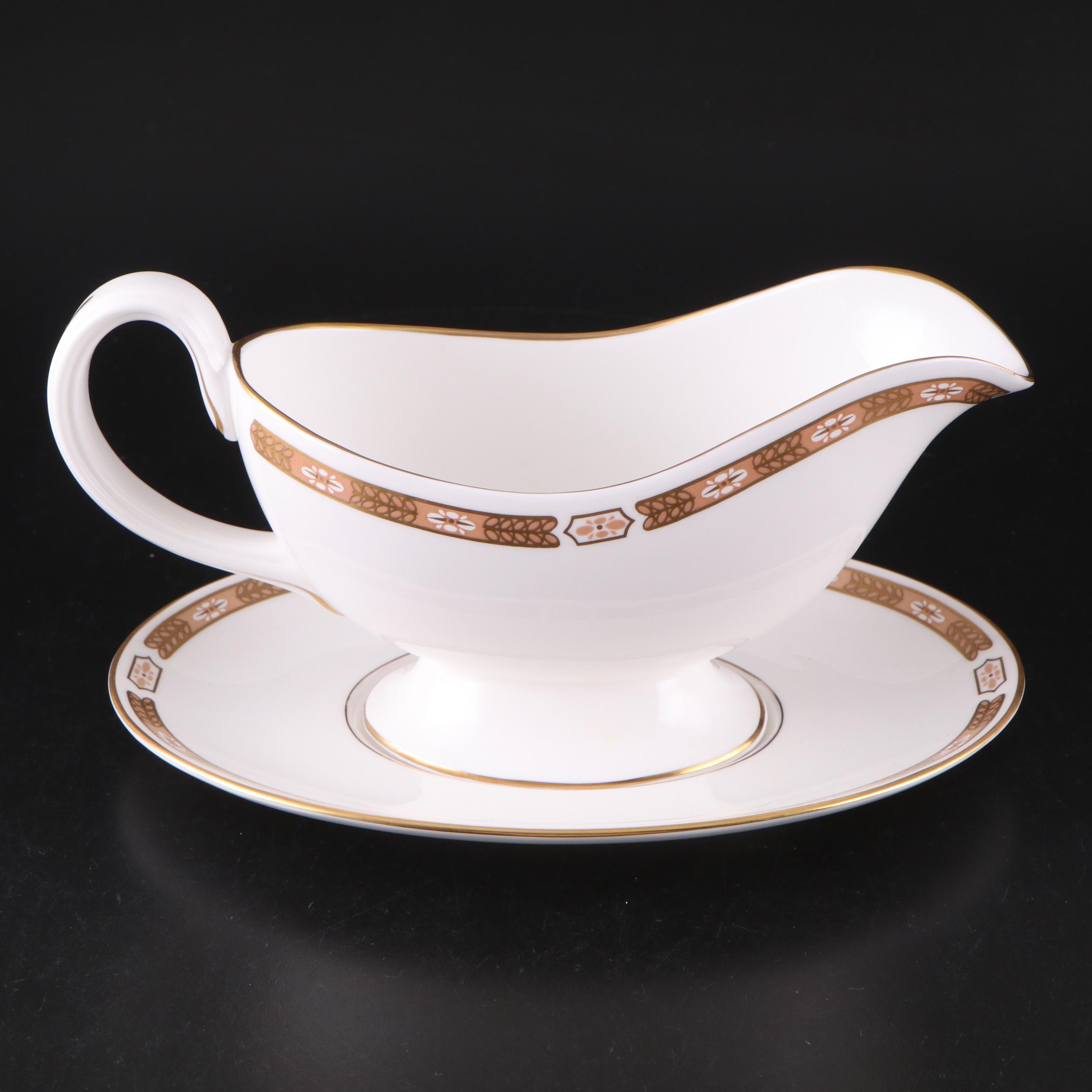 Royal Worcester "Grosvenor Pink" Bone China Dinnerware and Serving Pieces
