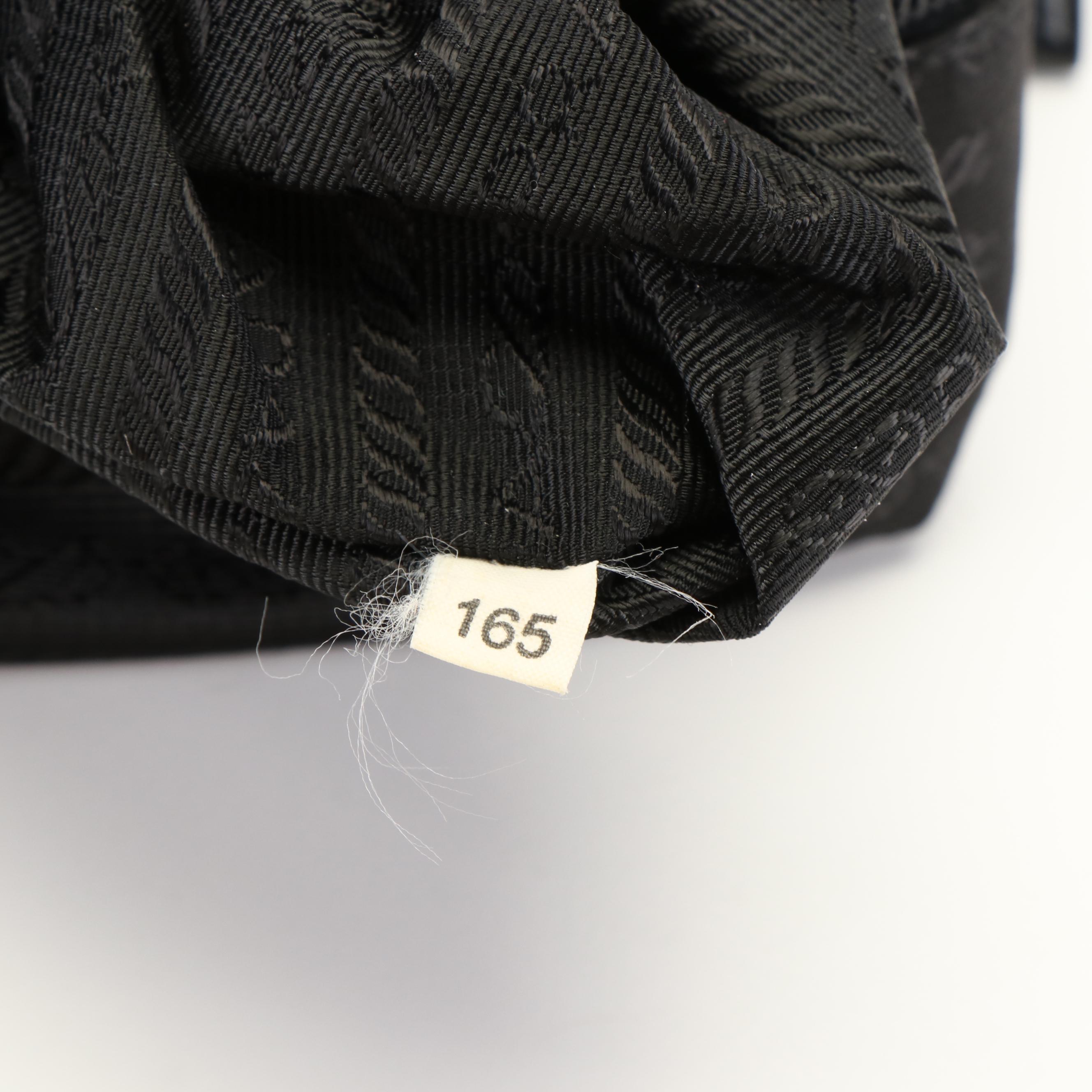 Prada Shoulder Bag in Black Tessuto Nylon
