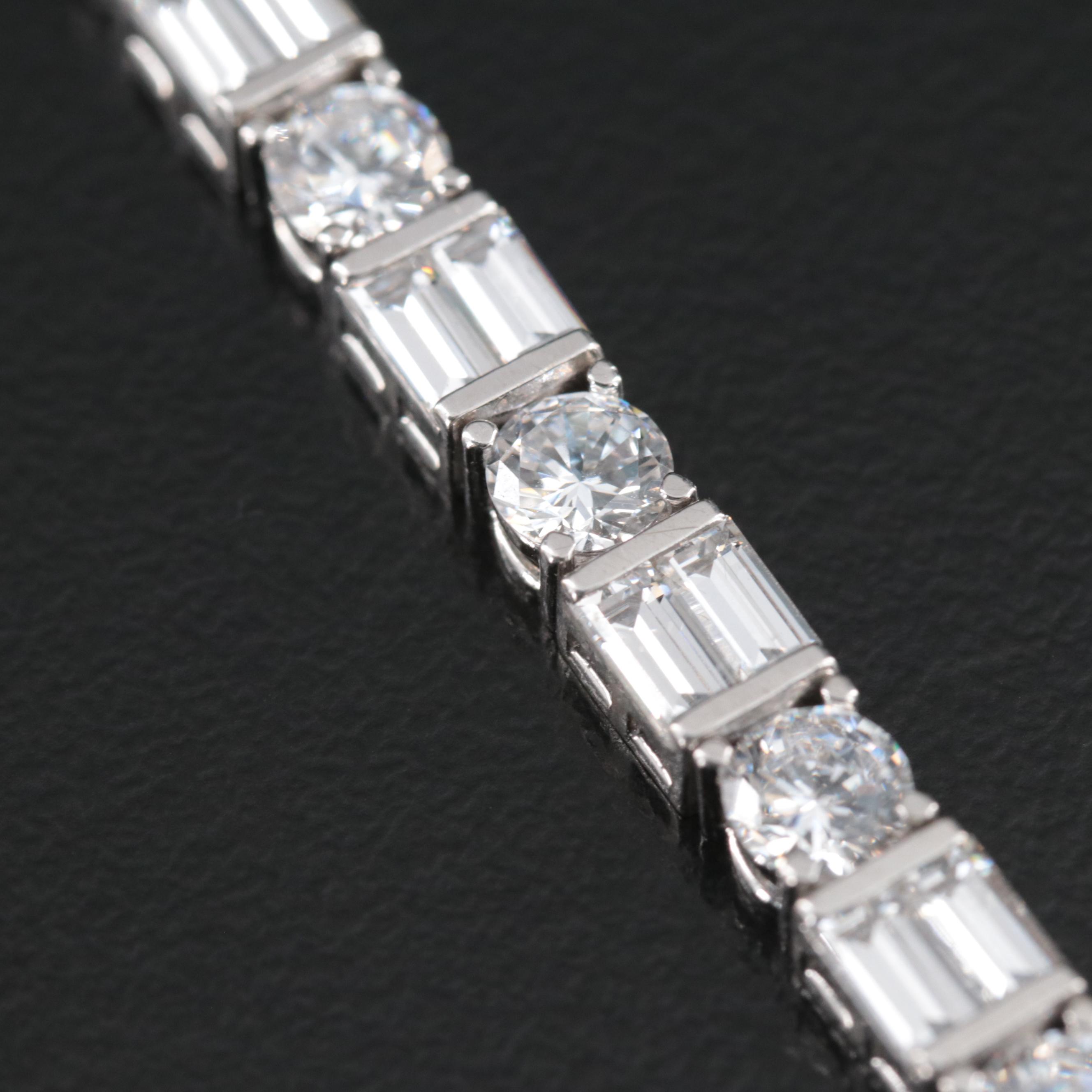 14K CZ Bracelet