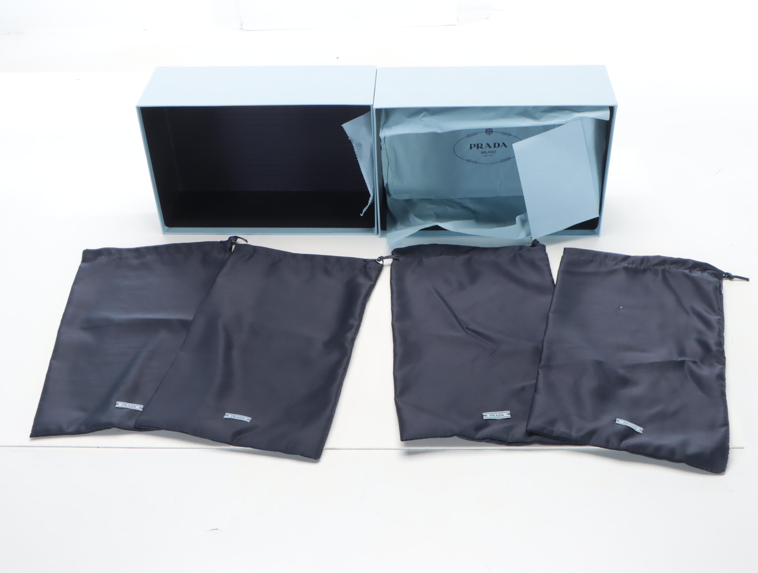 Prada Retail Shoe Boxes