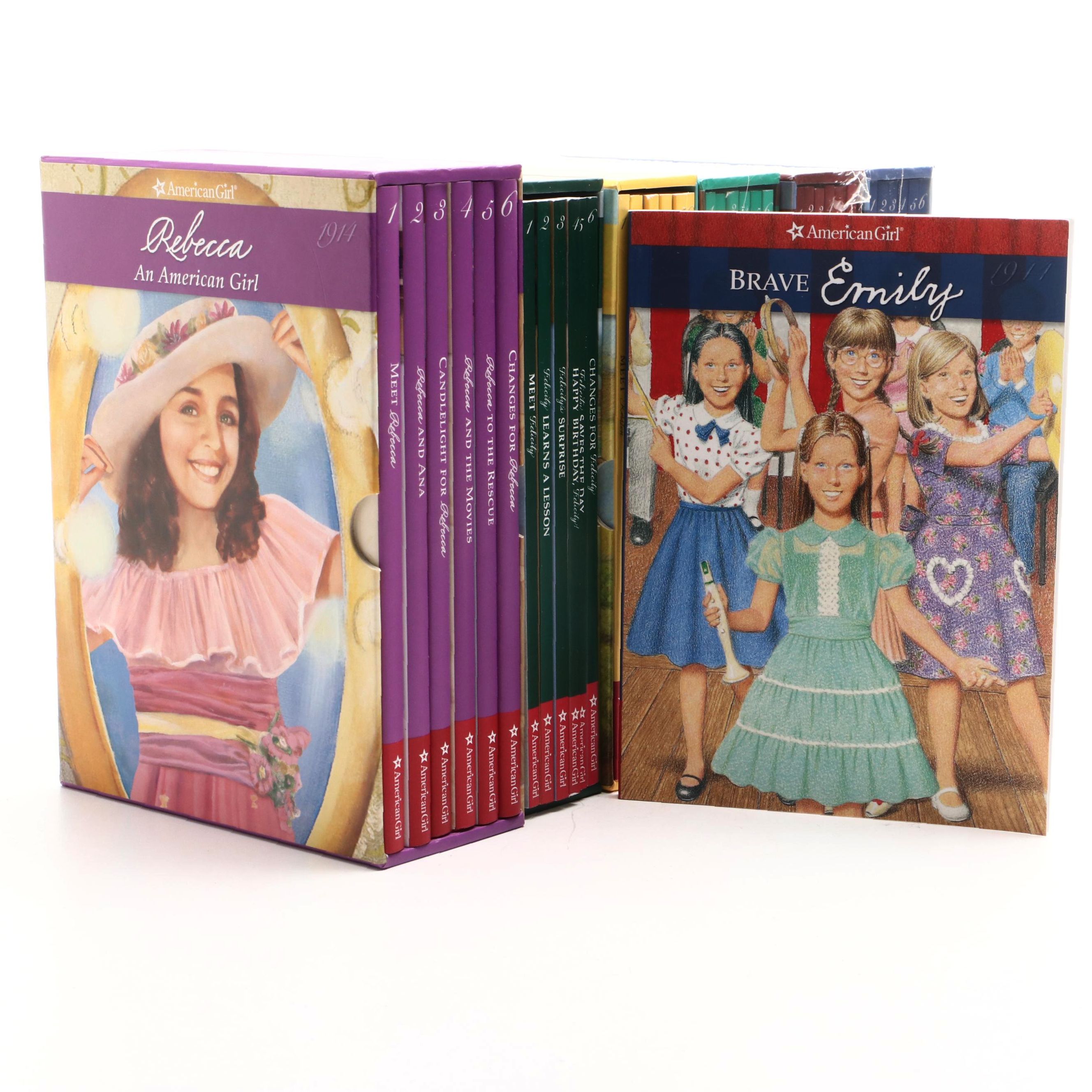"American Girl" Book Box Sets Including Rebecca, Felicity, and Kirsten