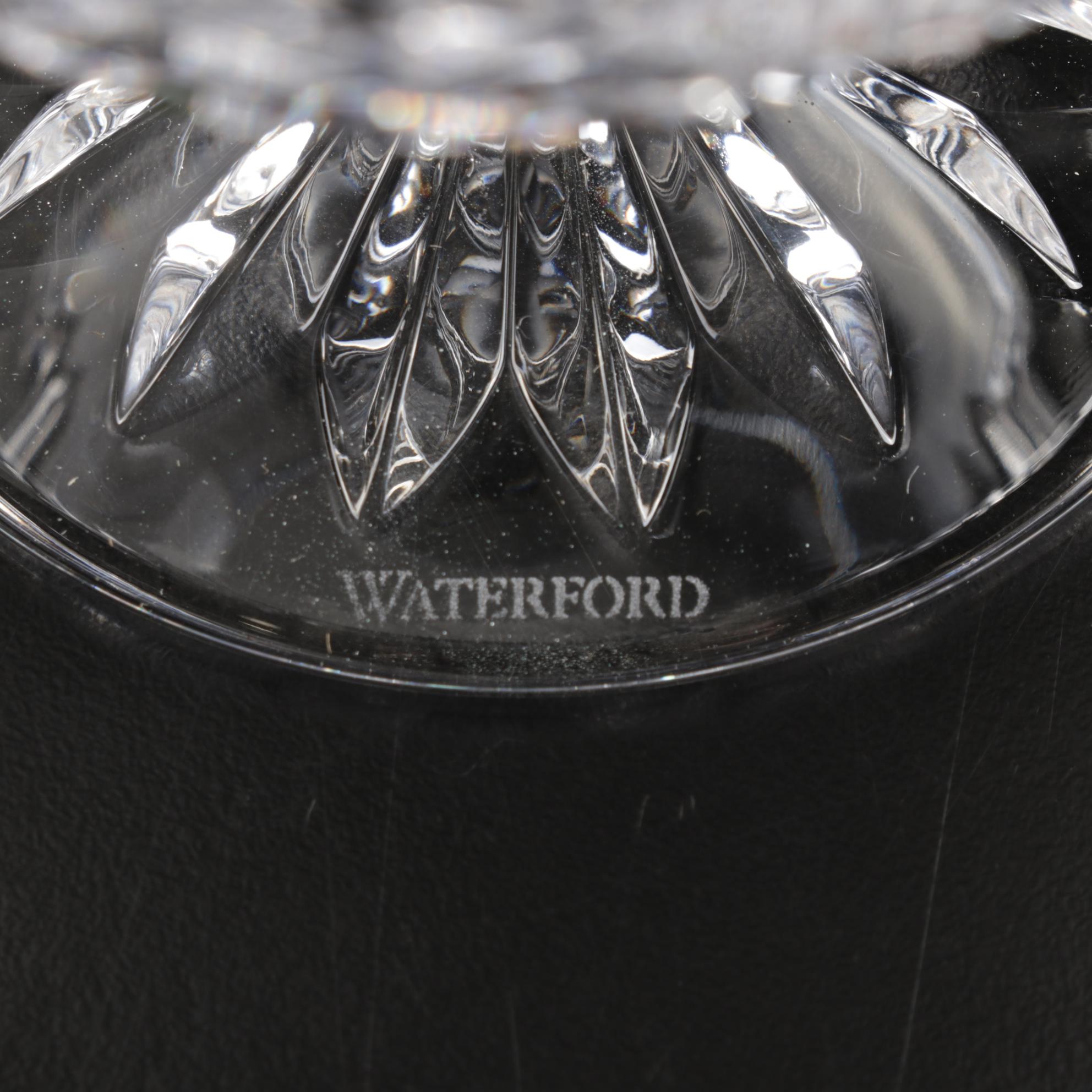 Waterford "Book of Kells" Crystal Brandy Snifters, Set of Six, 2007-2023