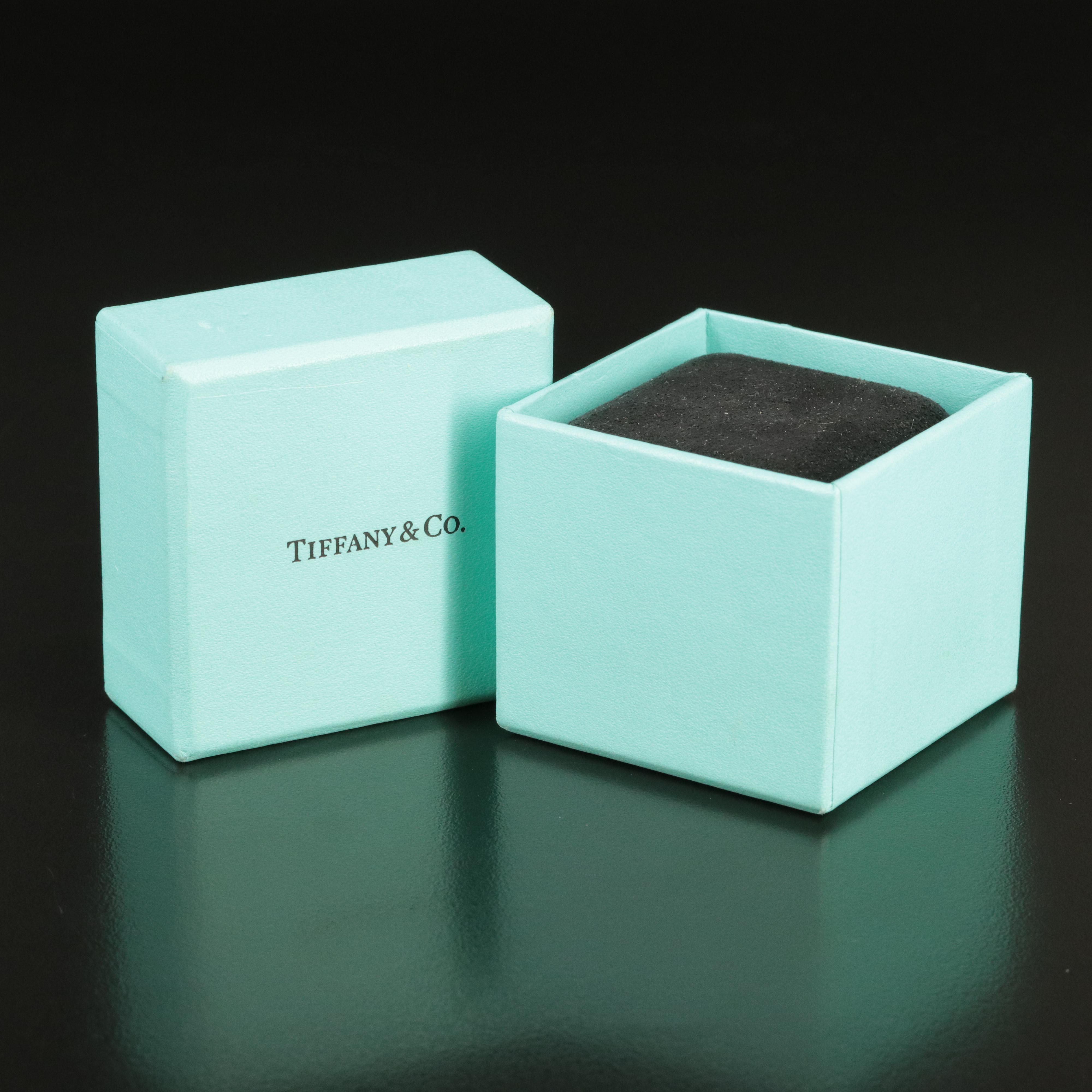 Jean Schlumberger for Tiffany & Co. 18K Platinum and Diamond Rope 3 Row X Ring