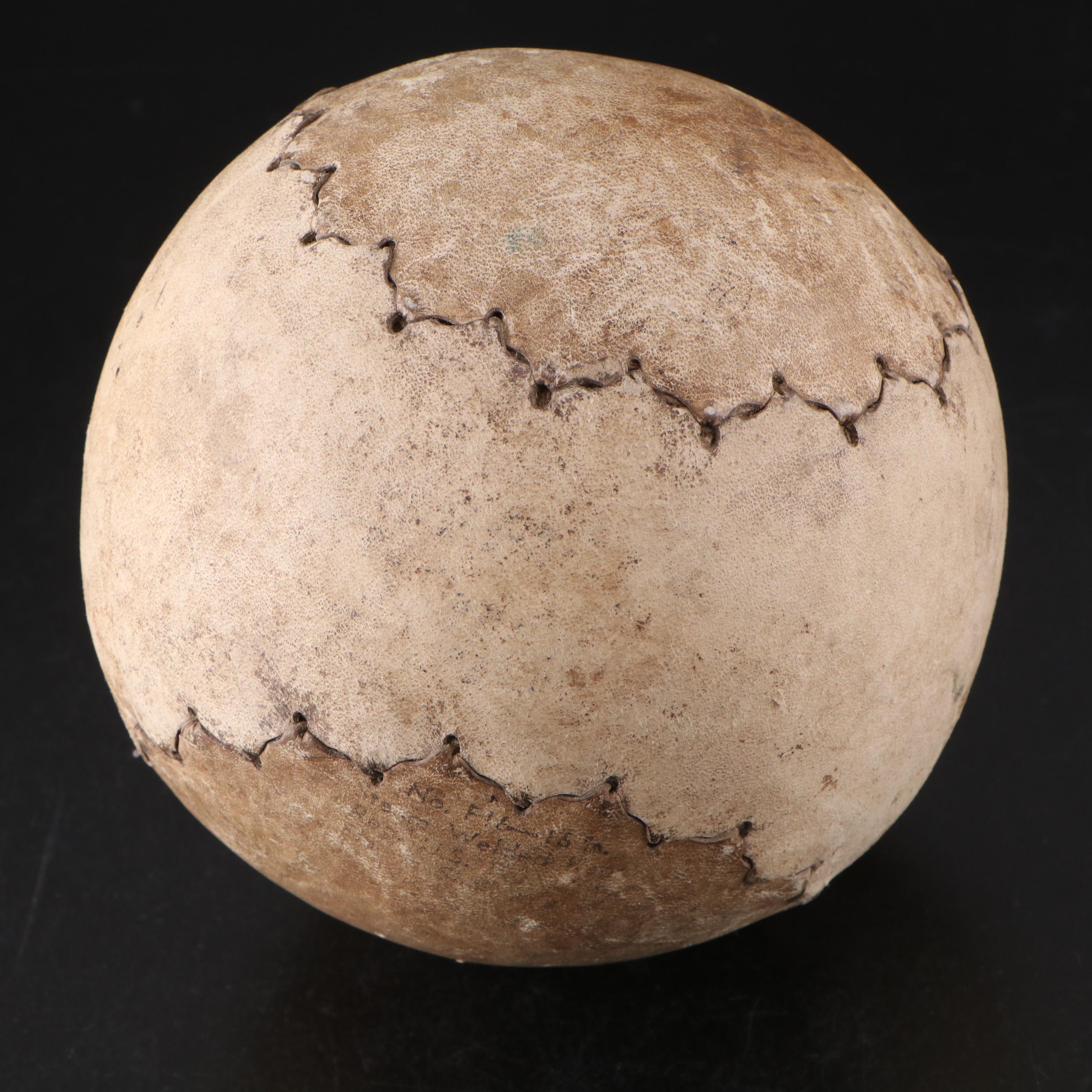 Leather Softball, Early 20th Century
