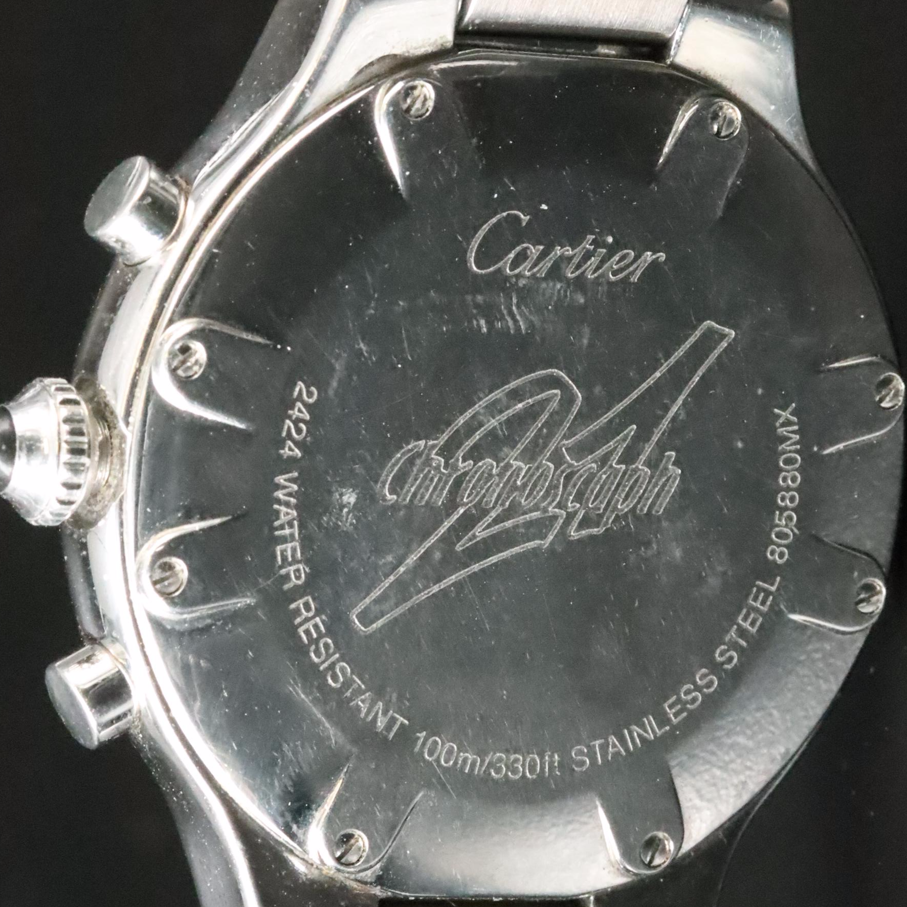 Cartier Chronoscaph 21 Stainless Steel Quartz Watch