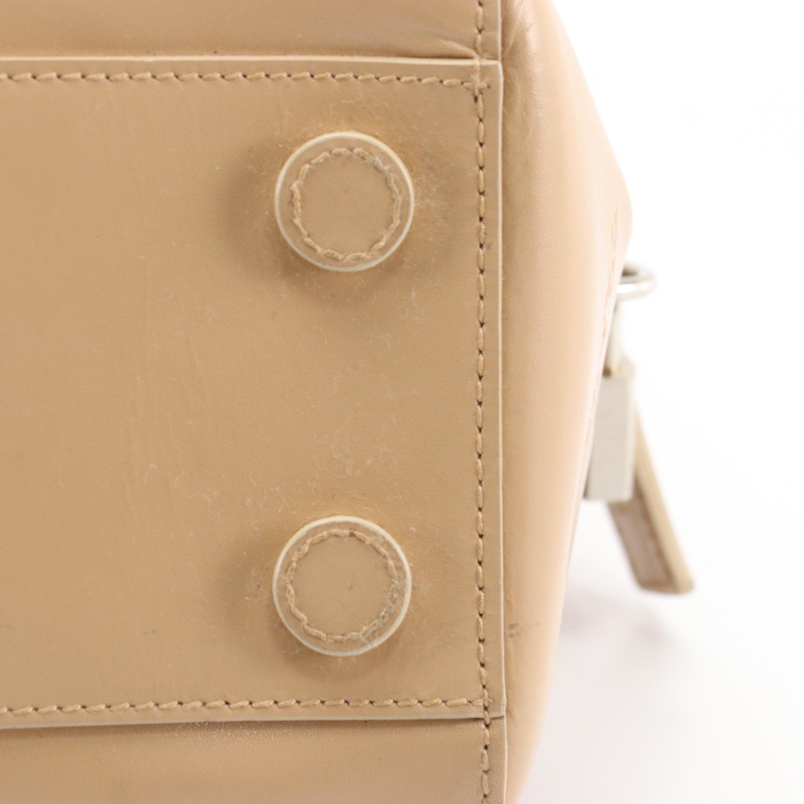 Prada Vitello Leather Business Bag with Web Strap Handle