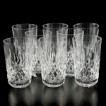Waterford "Lismore" Crystal Tumblers, Set of Eight