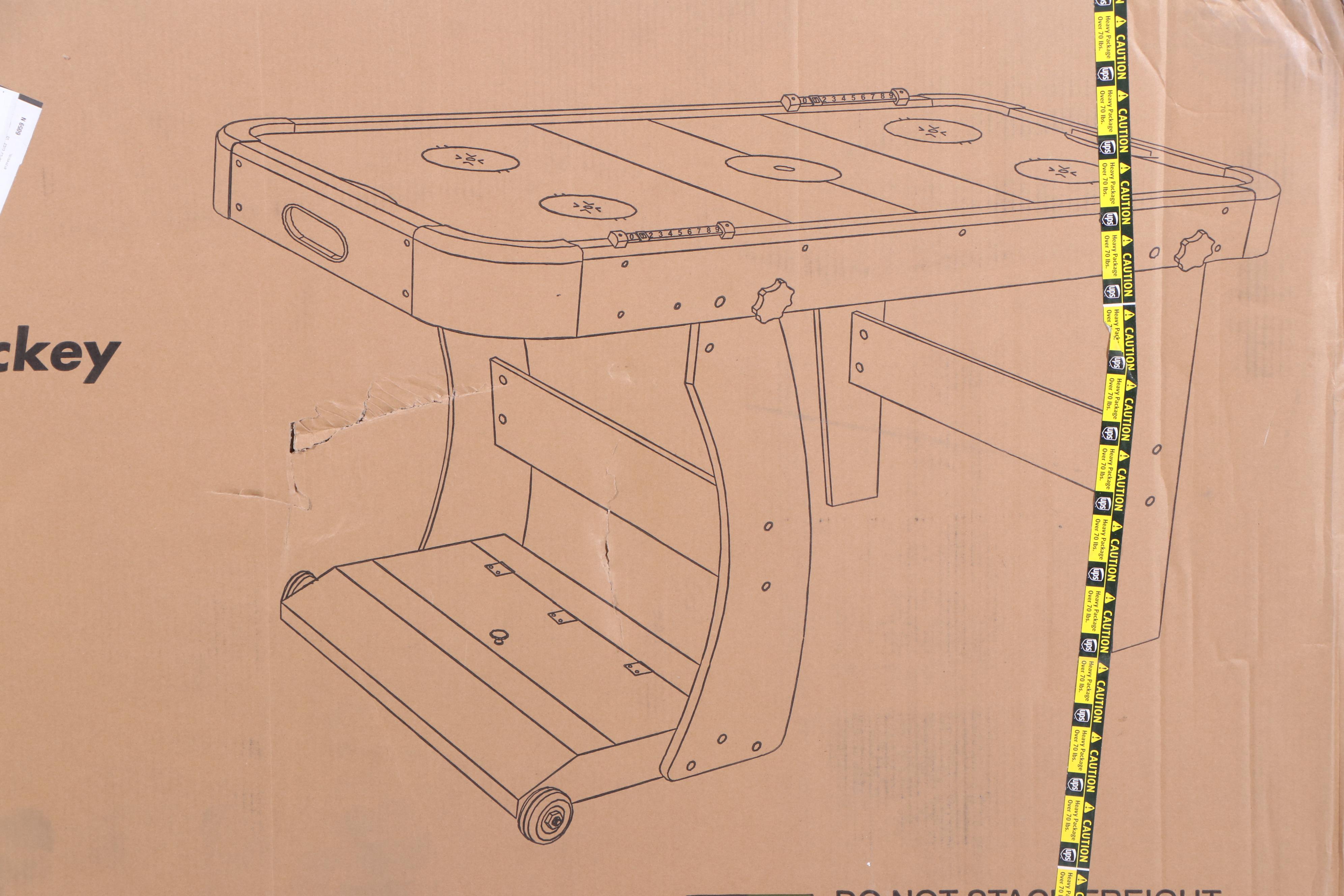 Triumph 5' Foldaway Air Hockey Table