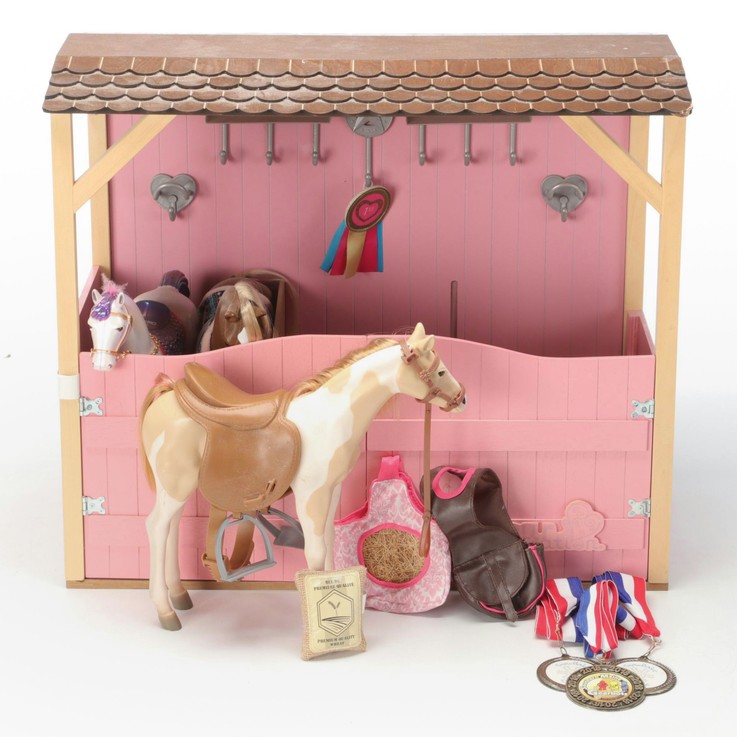 Our Generation Toy Horses and Stable with More, 21st Century