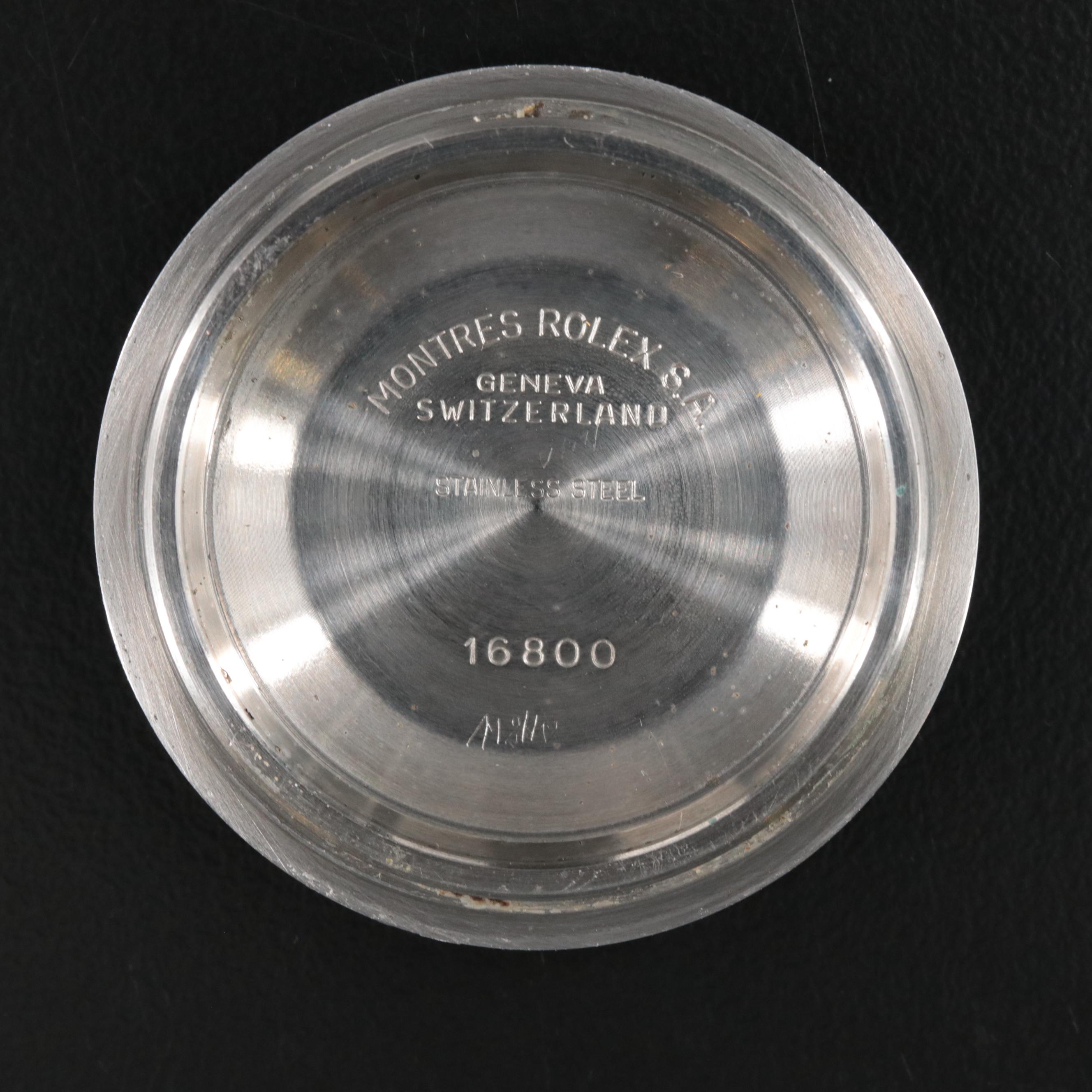 1982 Rolex Submariner Date Watch