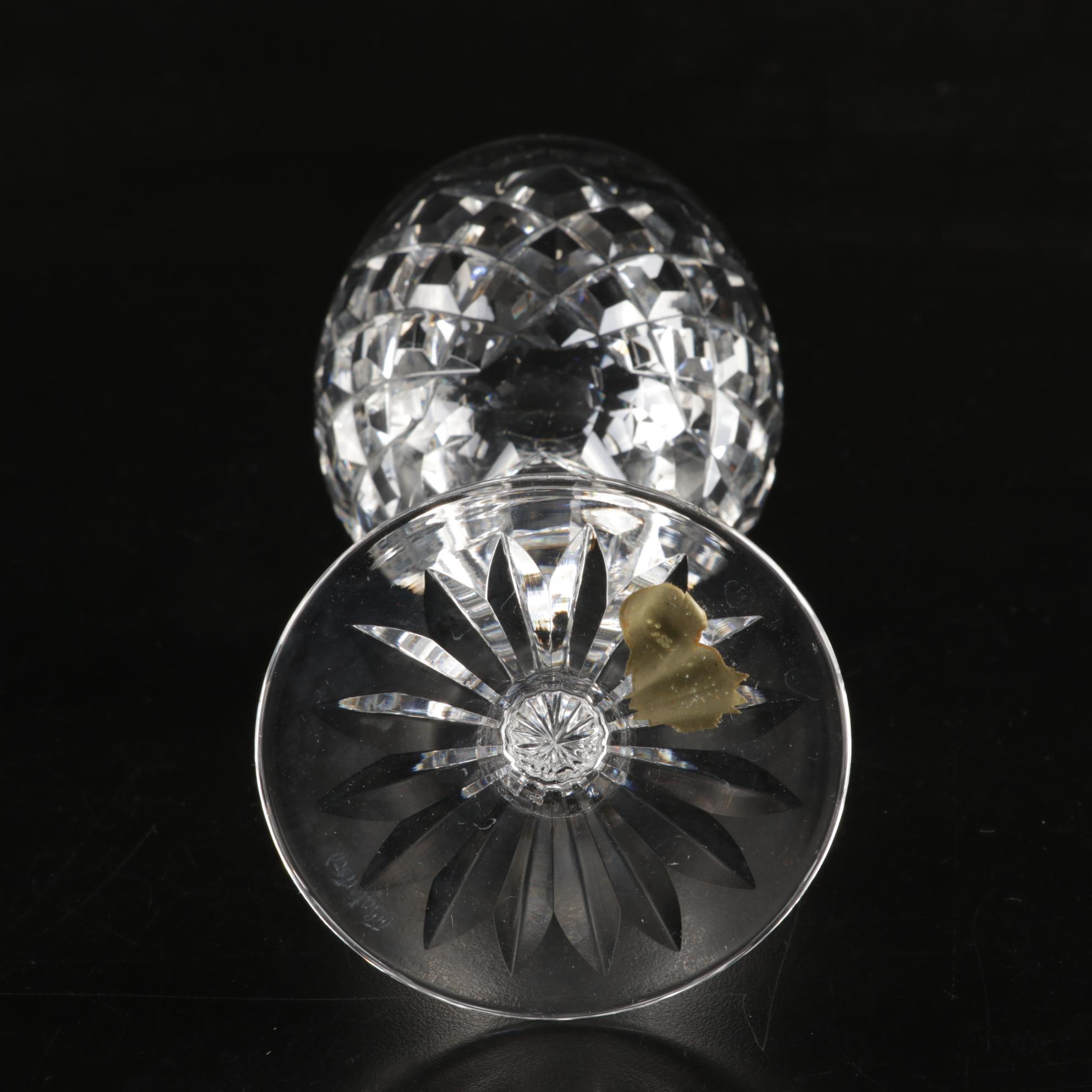 Waterford "Powerscourt" Crystal Water Goblets, Set of Six, 1969-2017