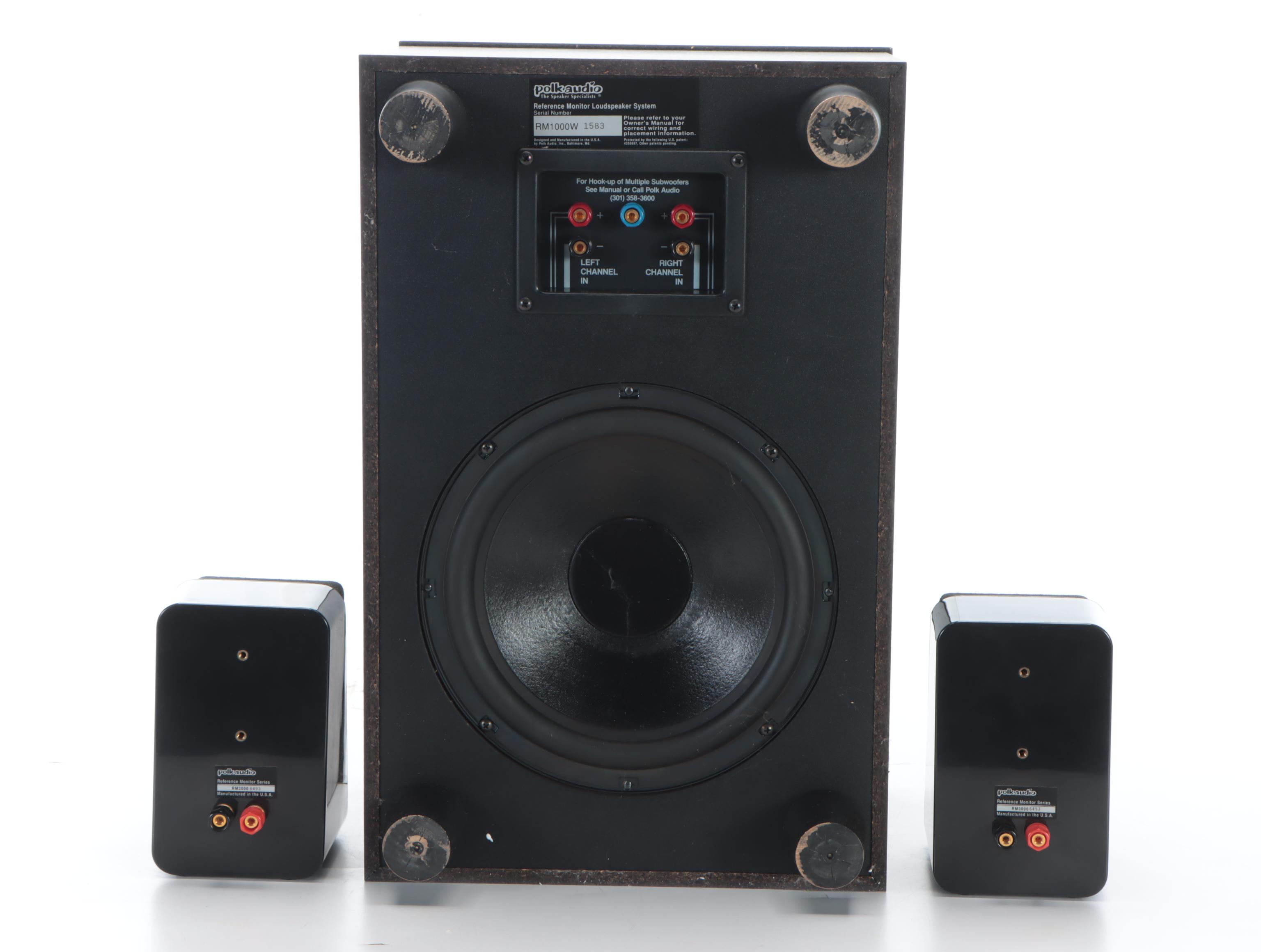 Polk Audio RM3000 Reference Monitor Series Speakers