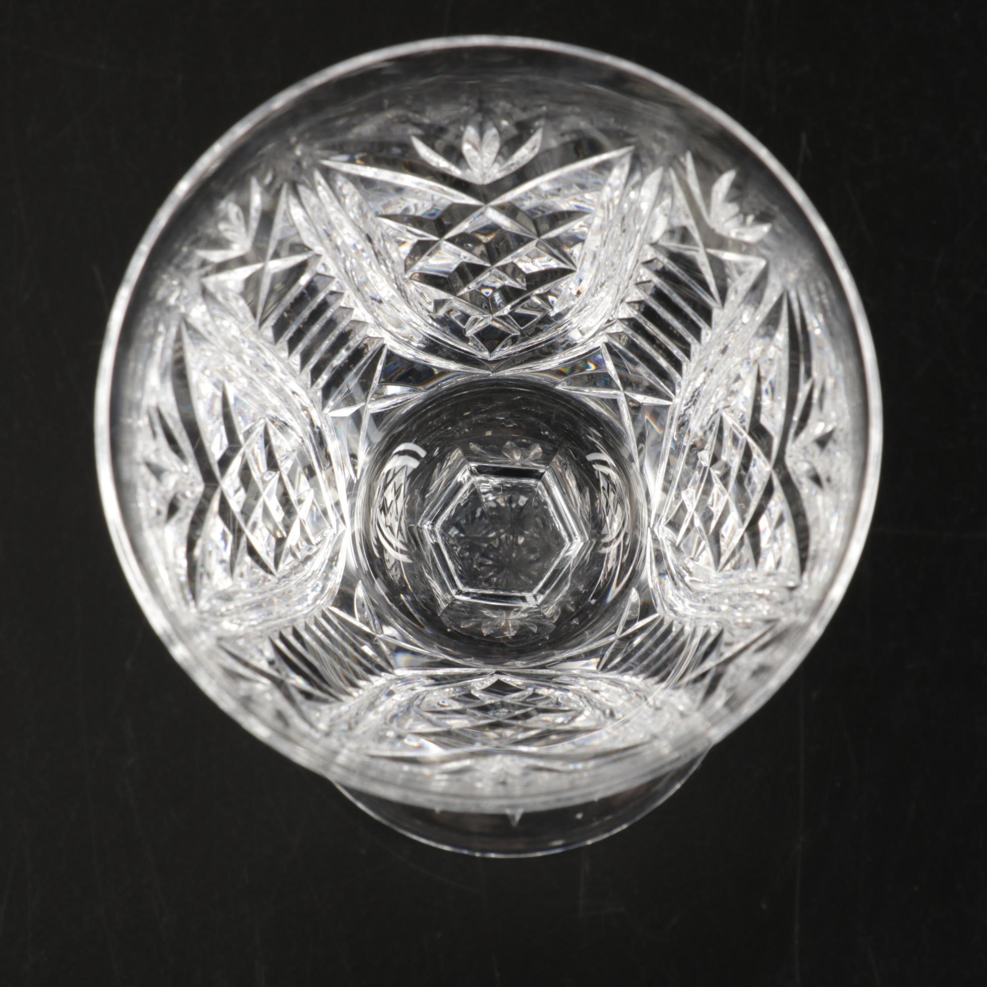 Waterford "Clare" Crystal Claret Wine Glasses, Set of Thirteen, 2000-2017