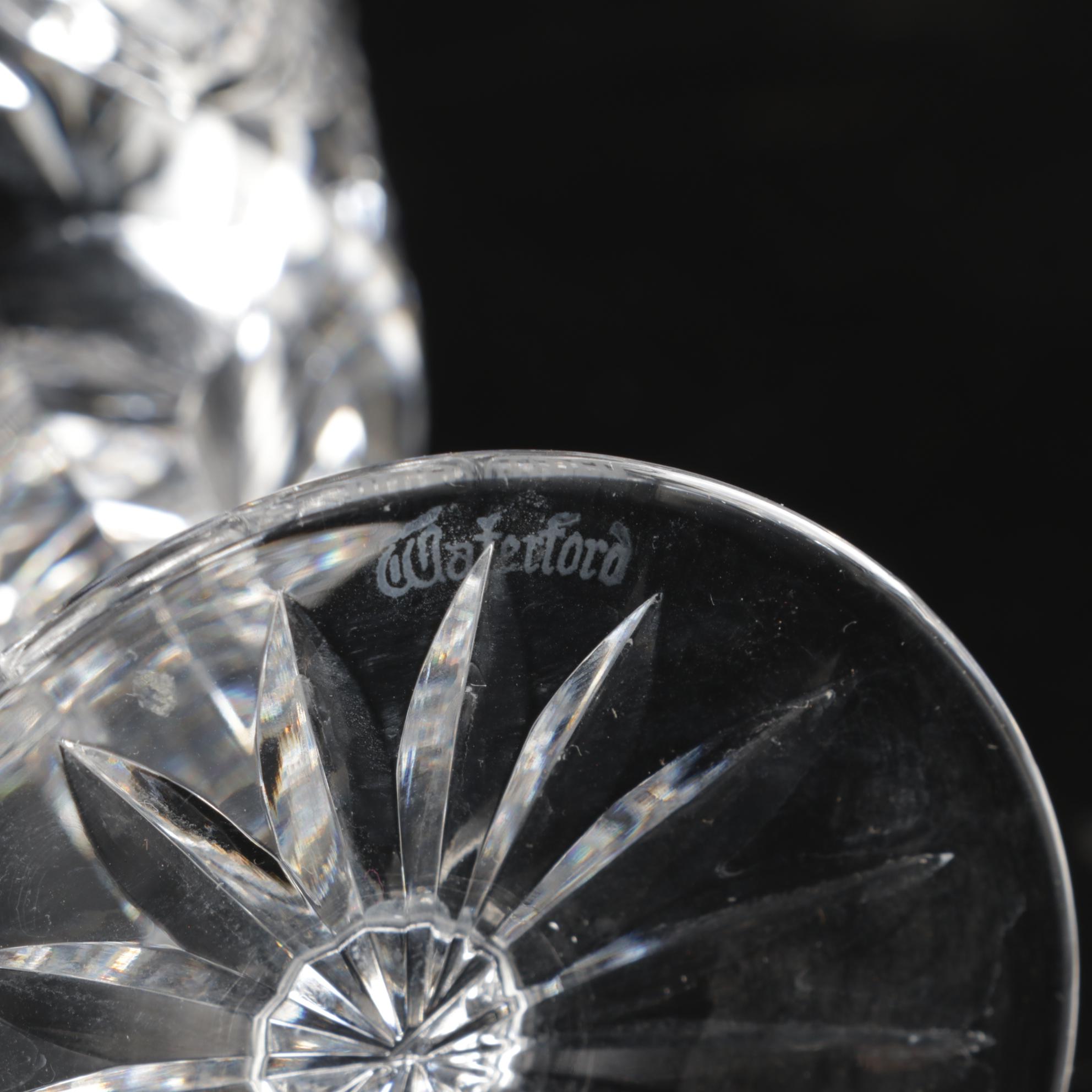 Waterford "Clare" Crystal Claret Wine Glasses, Set of Thirteen, 2000-2017