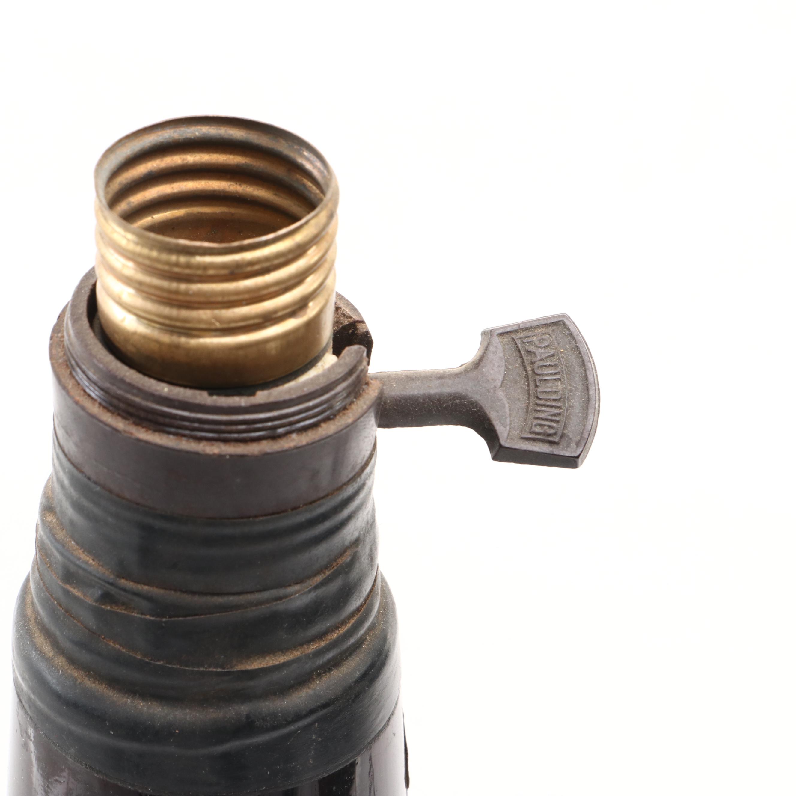 Old Mr. Boston Rum Bottle Lamp, Mid-20th Century