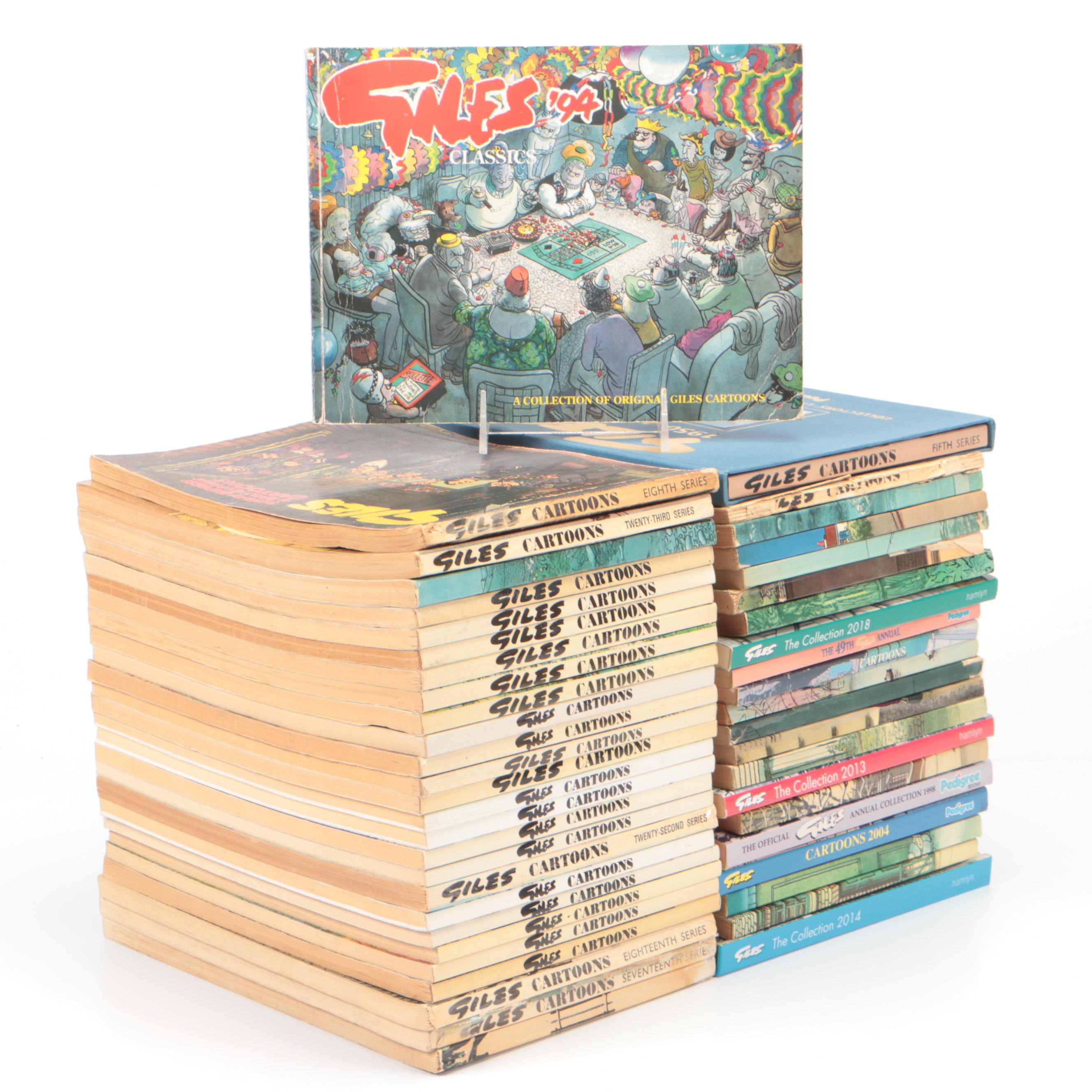 "Giles Cartoons" Collections of Original Giles Cartoons, 1950s-2010s