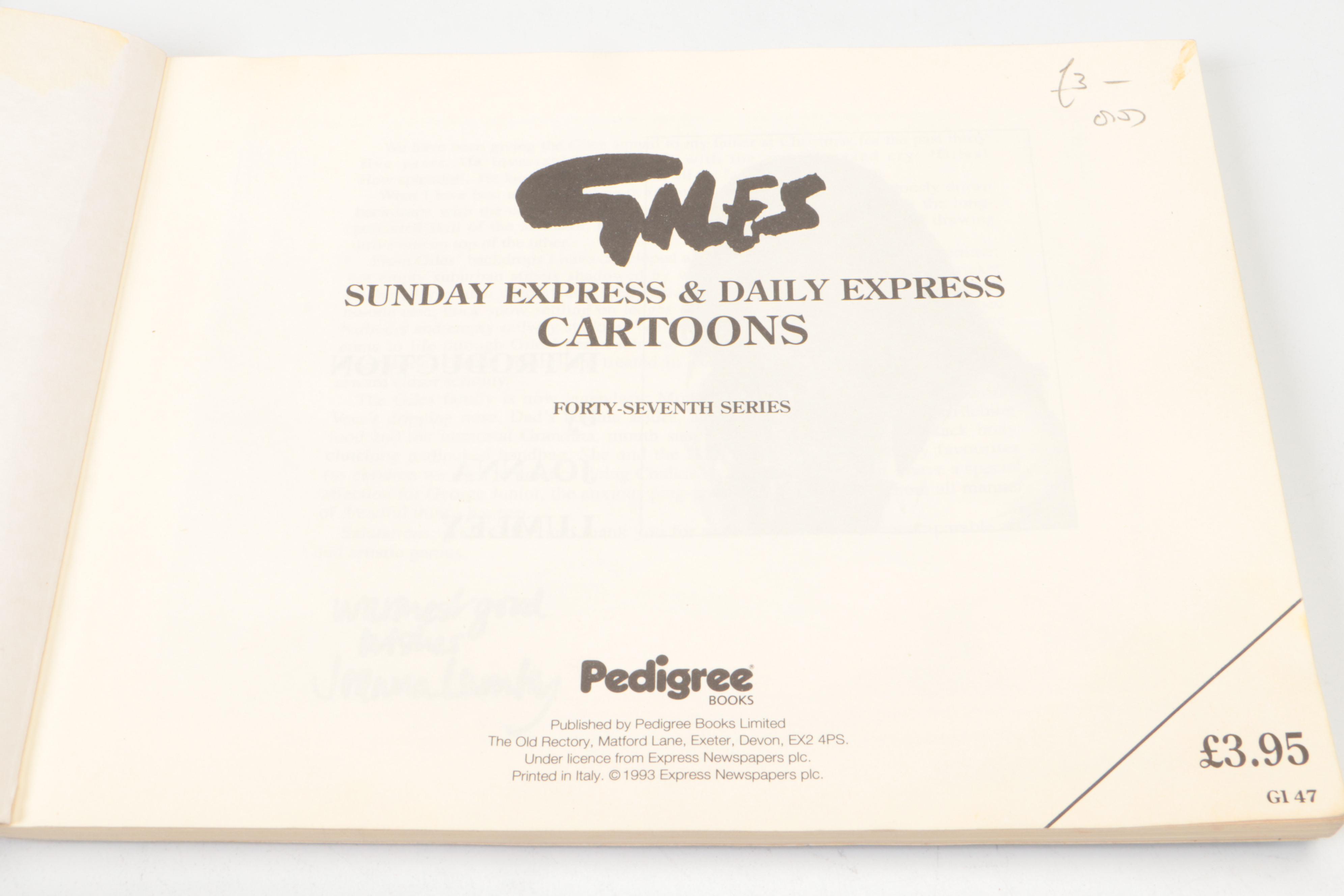 "Giles Cartoons" Collections of Original Giles Cartoons, 1950s-2010s