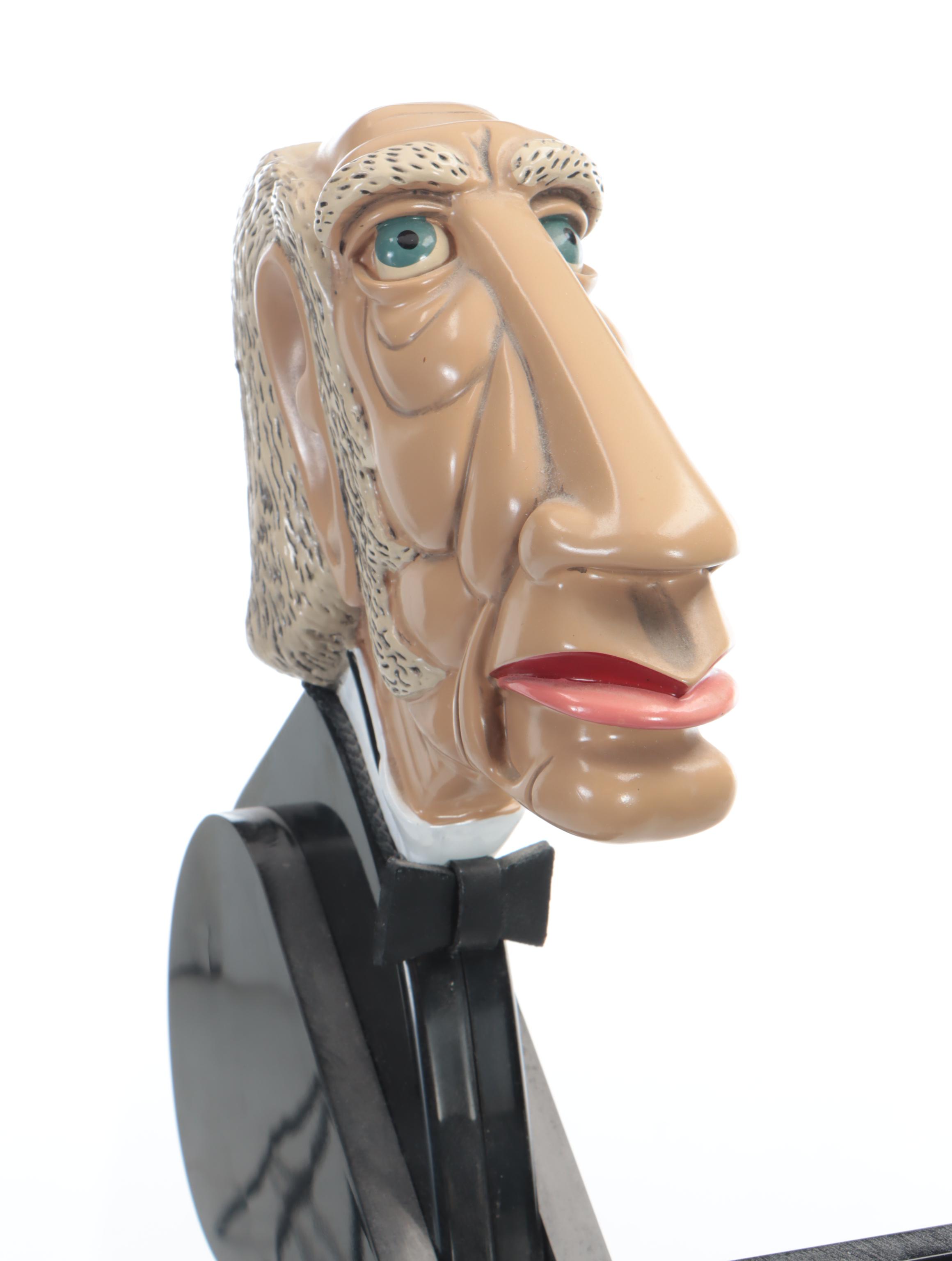 The Bombay Company Butler Motif Plastic Side Table