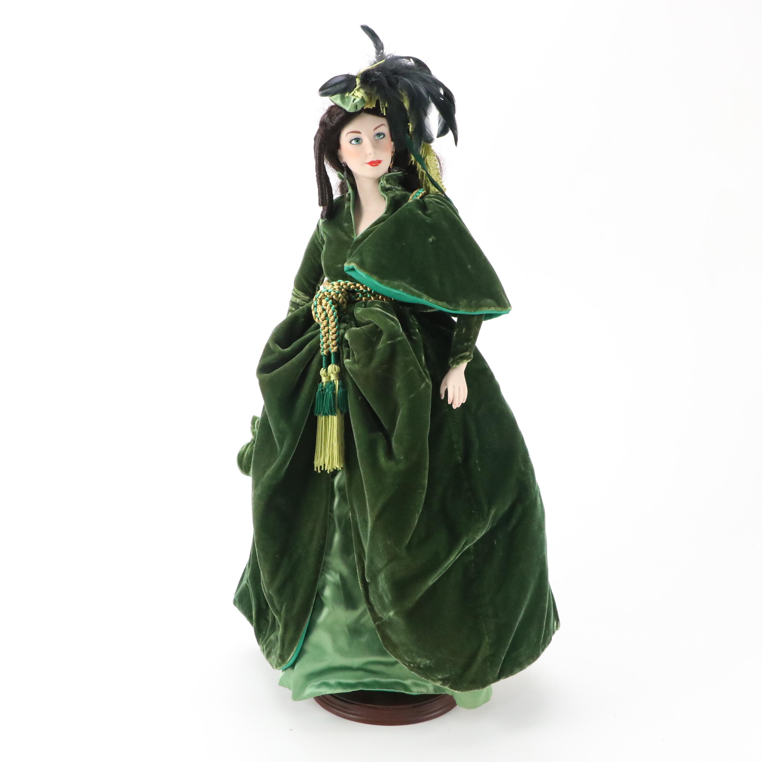 The Franklin Mint Heirloom Collection Jubilee Edition Scarlet O'Hara Doll