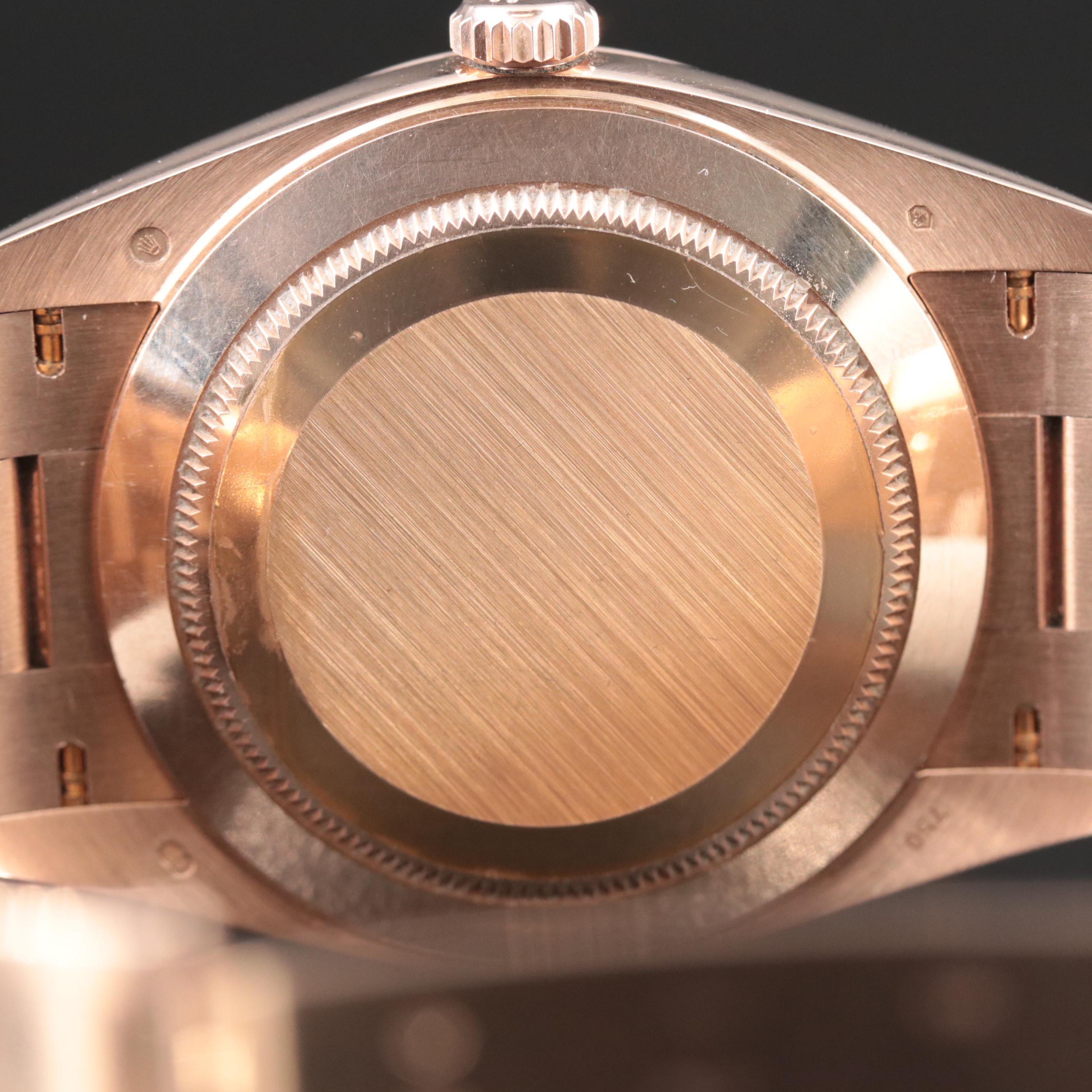 2016 Rolex 18K Rose Gold Oyster Perpetual Day-Date Watch