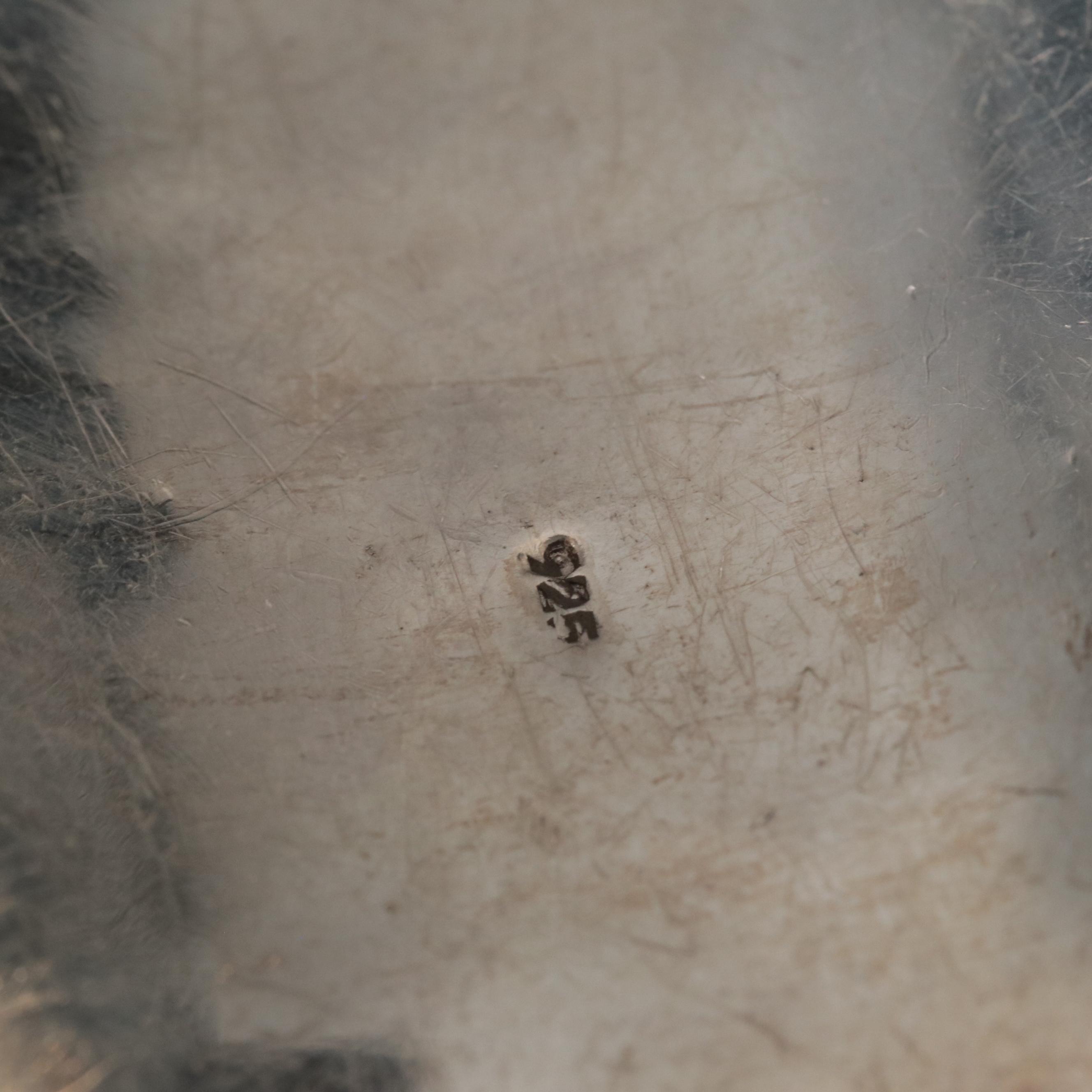 Sterling Fluted Cuff with Rope Detailing