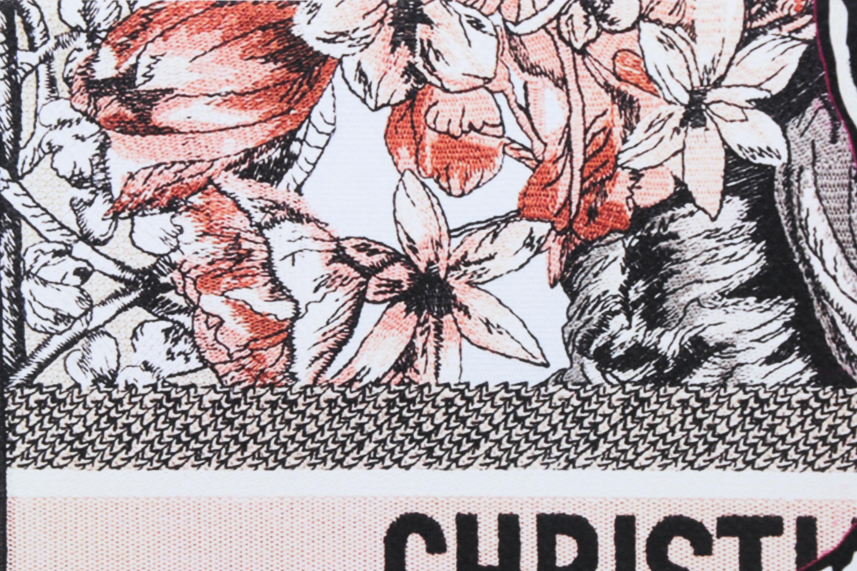 Death NYC Pop Art Graphic Print Homage To Dior Featuring Catwoman, 2023