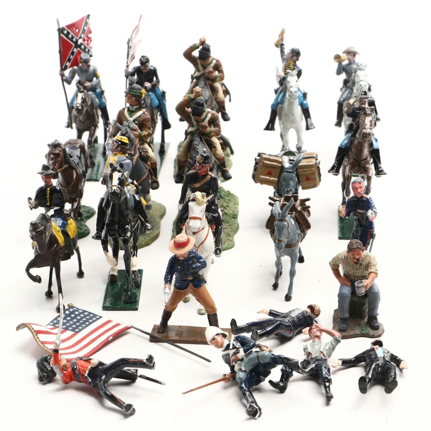 Britain's, Kingcast with Other Civil War and More Toy Soldiers