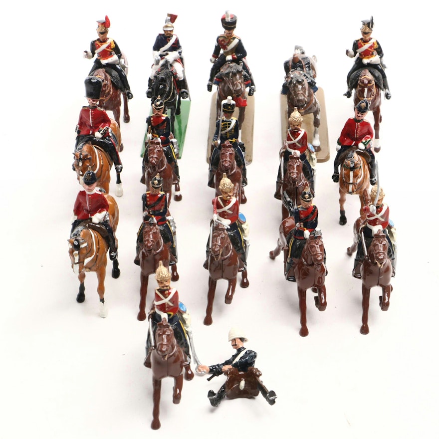 Britain's and Frontline Figures Metal Toy Cavalry Soldiers
