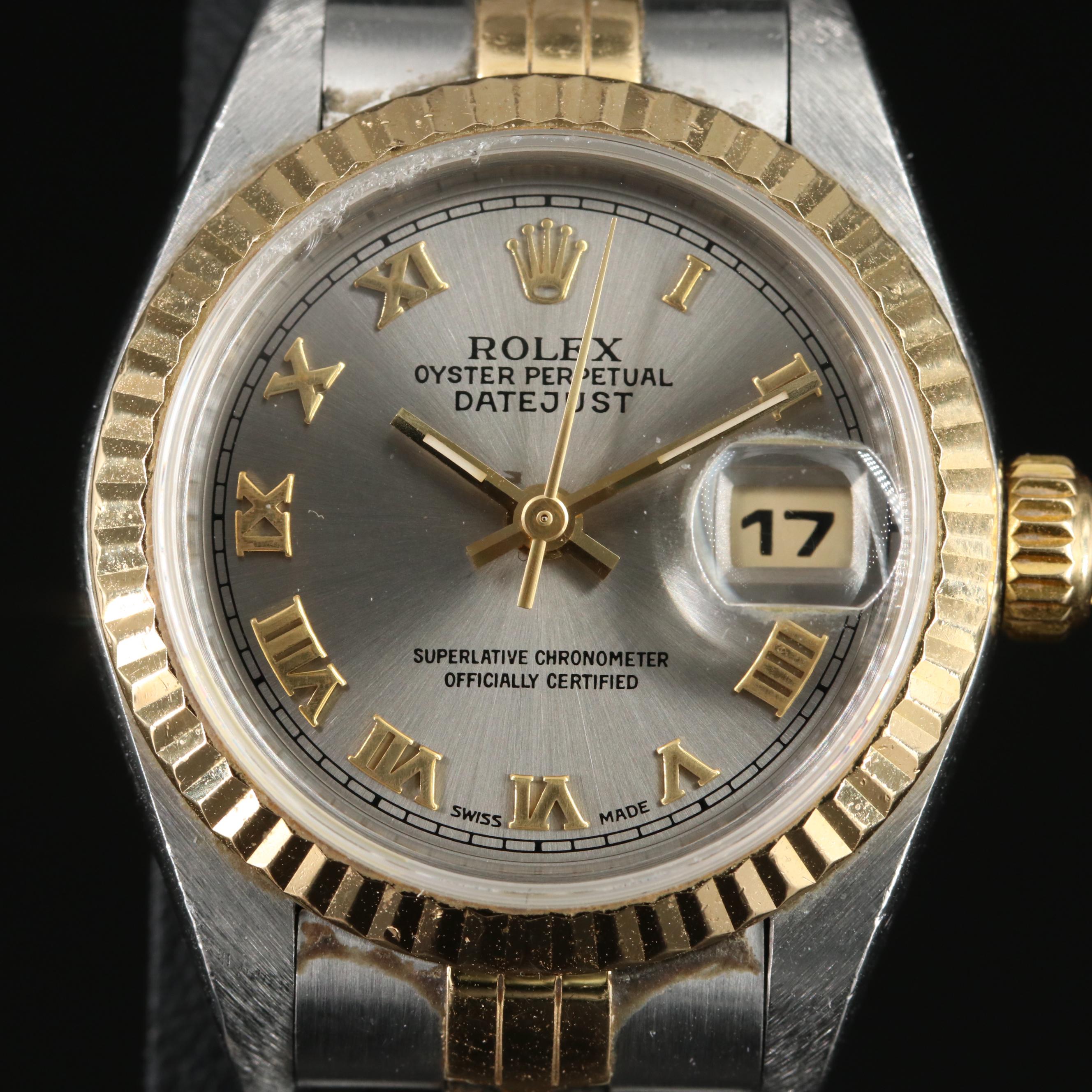 1997 Rolex Oyster Perpetual Two-Tone Datejust Watch