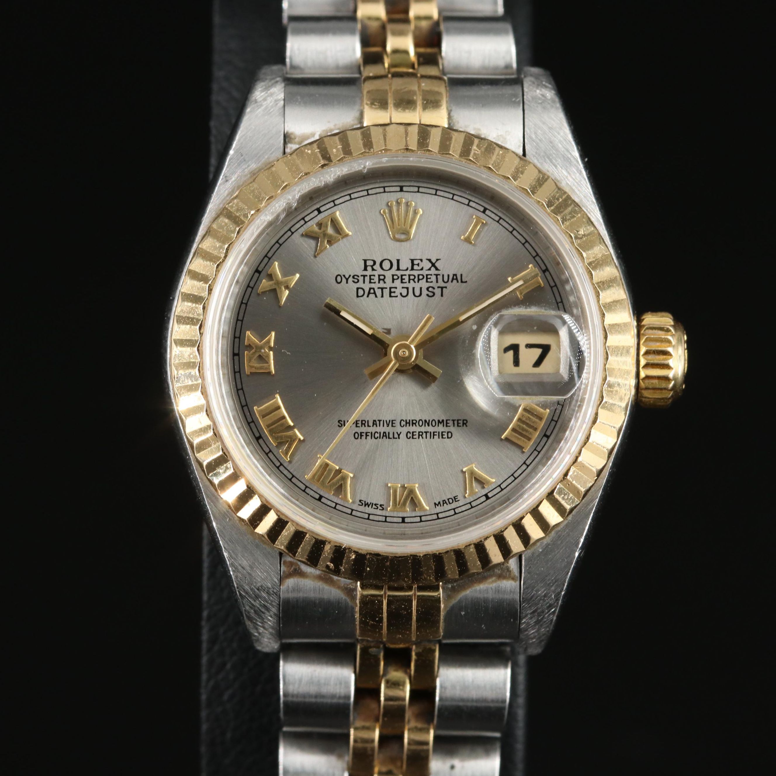 1997 Rolex Oyster Perpetual Two-Tone Datejust Watch