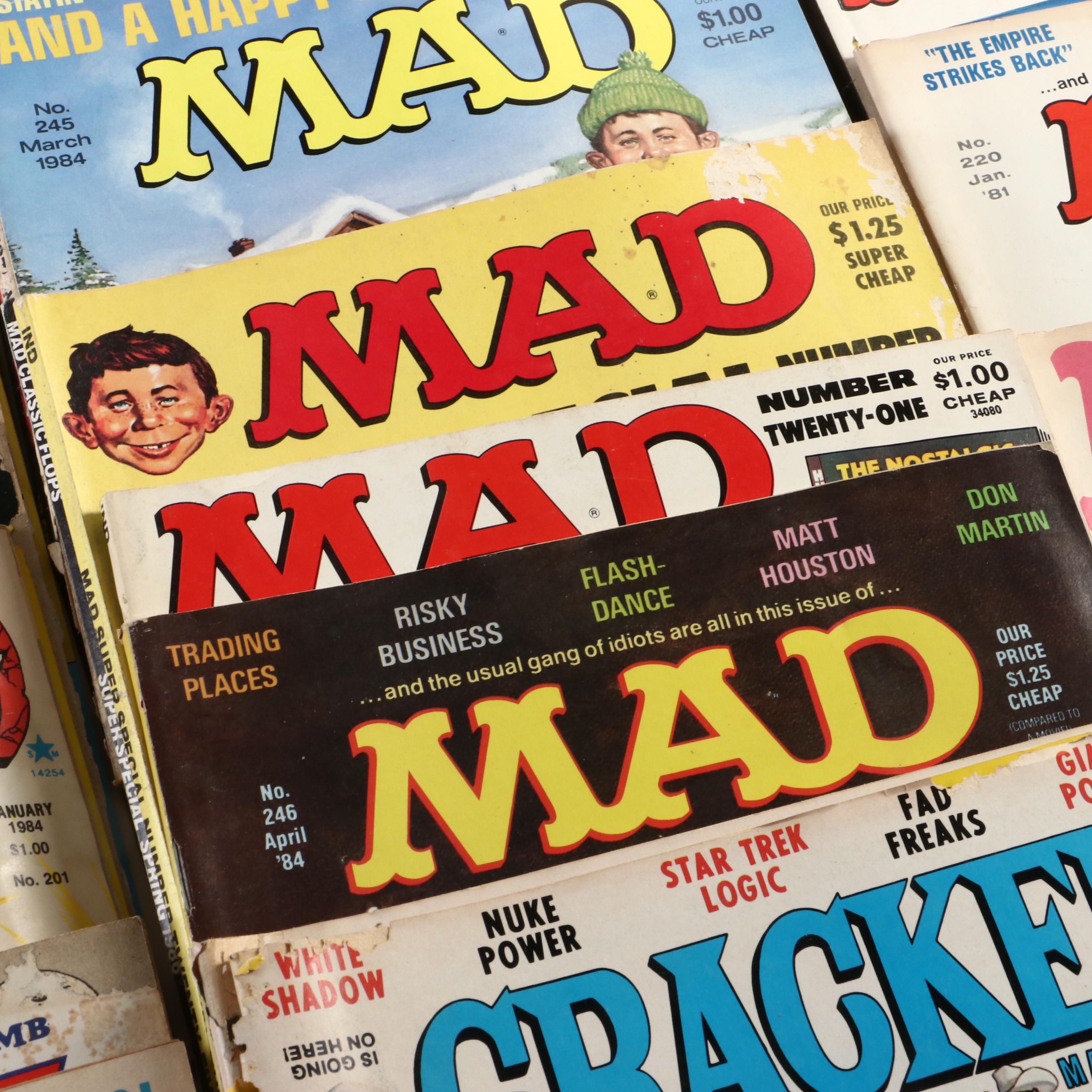 "MAD", "Cracked", and More Comedic Magazines, Late 20th Century