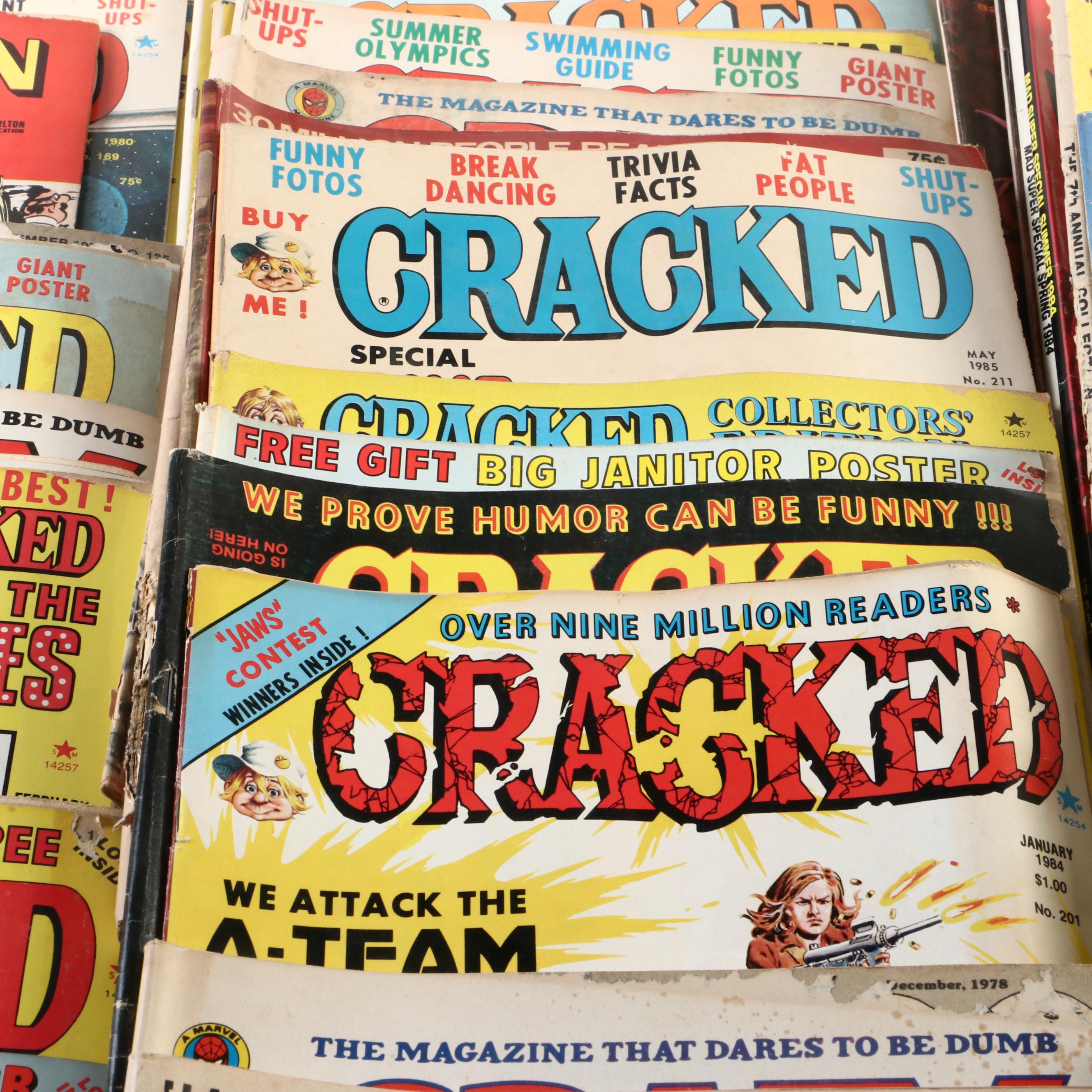 "MAD", "Cracked", and More Comedic Magazines, Late 20th Century