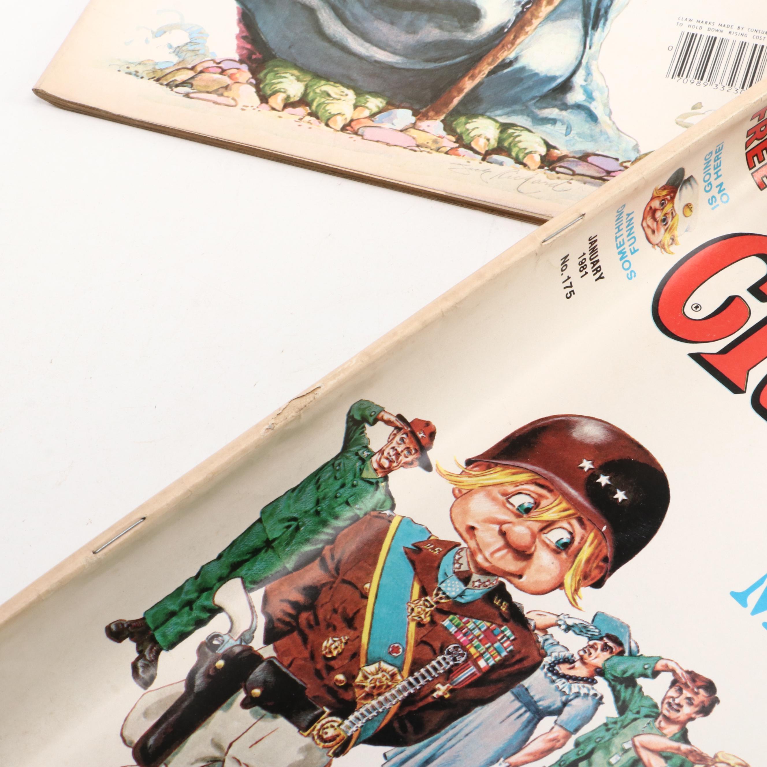 "MAD", "Cracked", and More Comedic Magazines, Late 20th Century