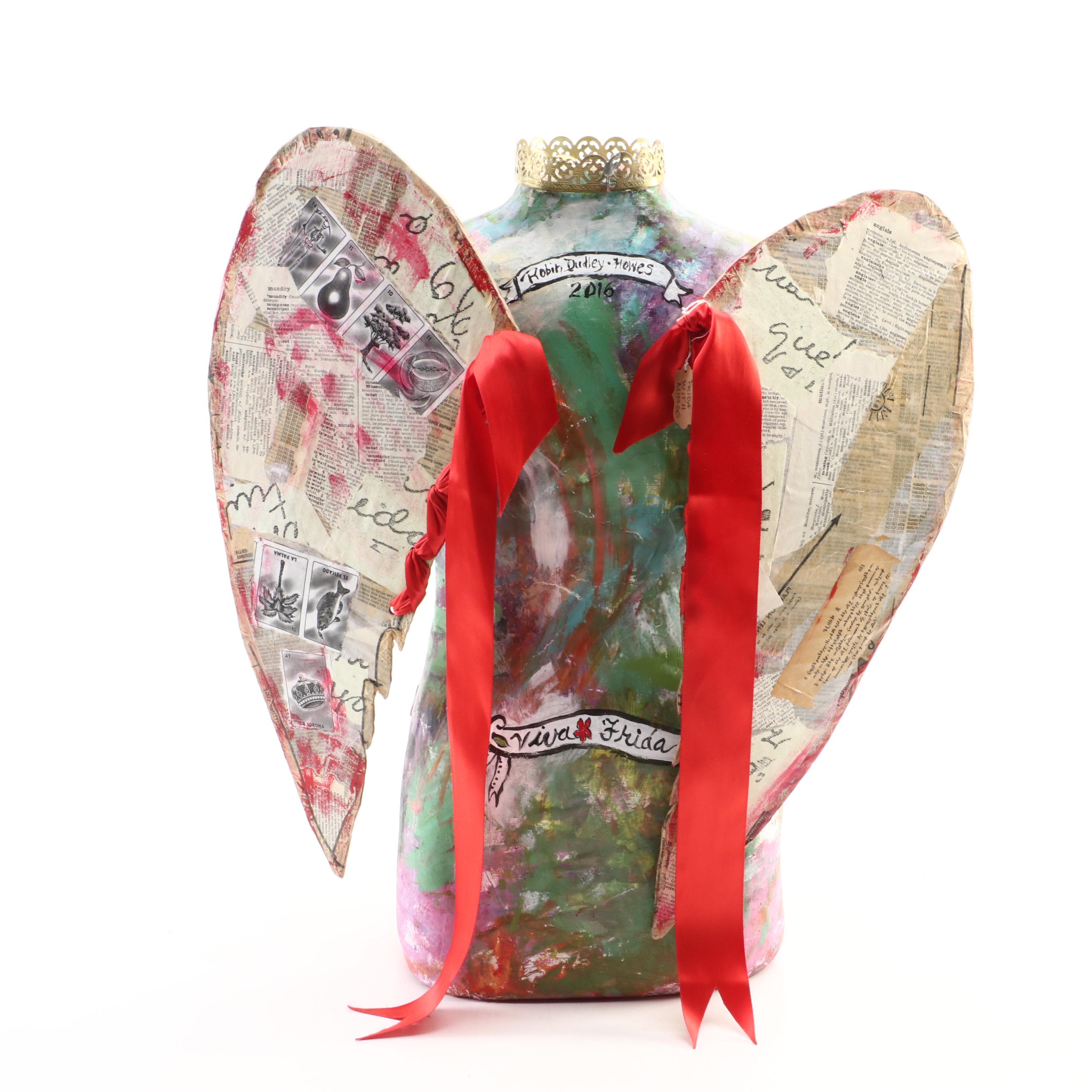 Robin Dudley Howes Papier-Mâché Figural Sculpture "Viva Frida," 2016