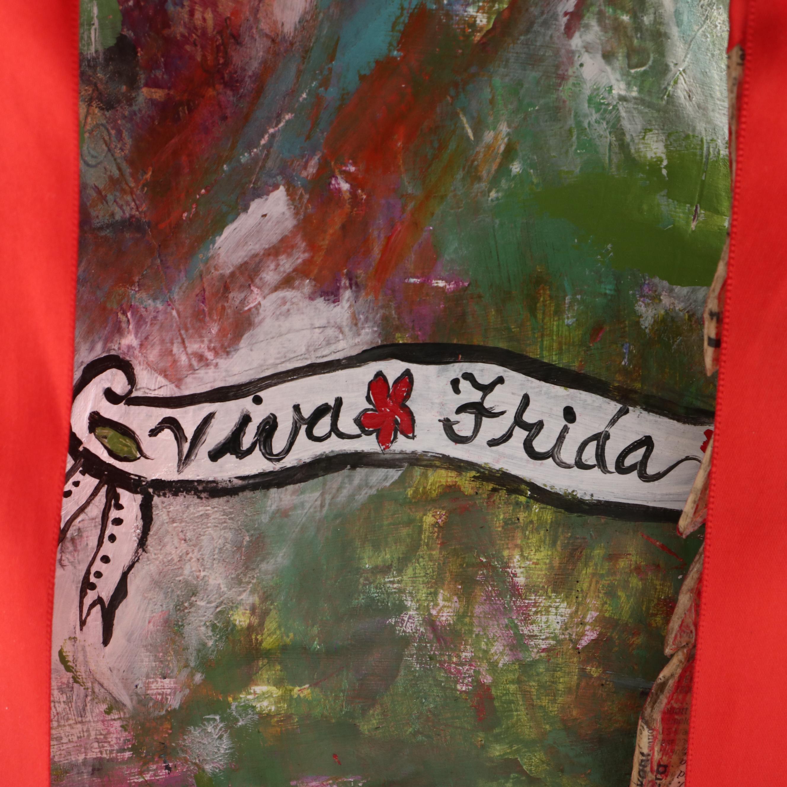 Robin Dudley Howes Papier-Mâché Figural Sculpture "Viva Frida," 2016