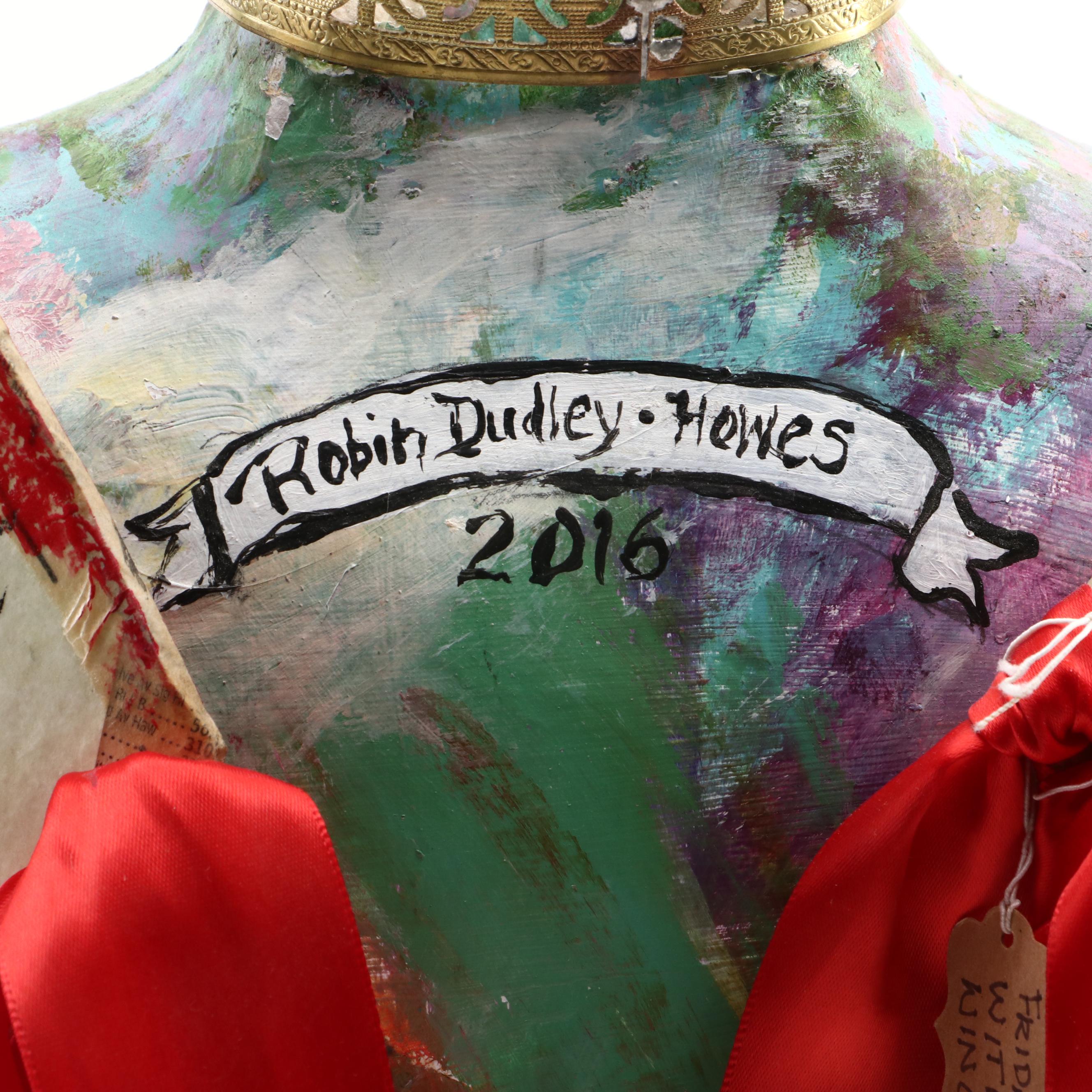 Robin Dudley Howes Papier-Mâché Figural Sculpture "Viva Frida," 2016