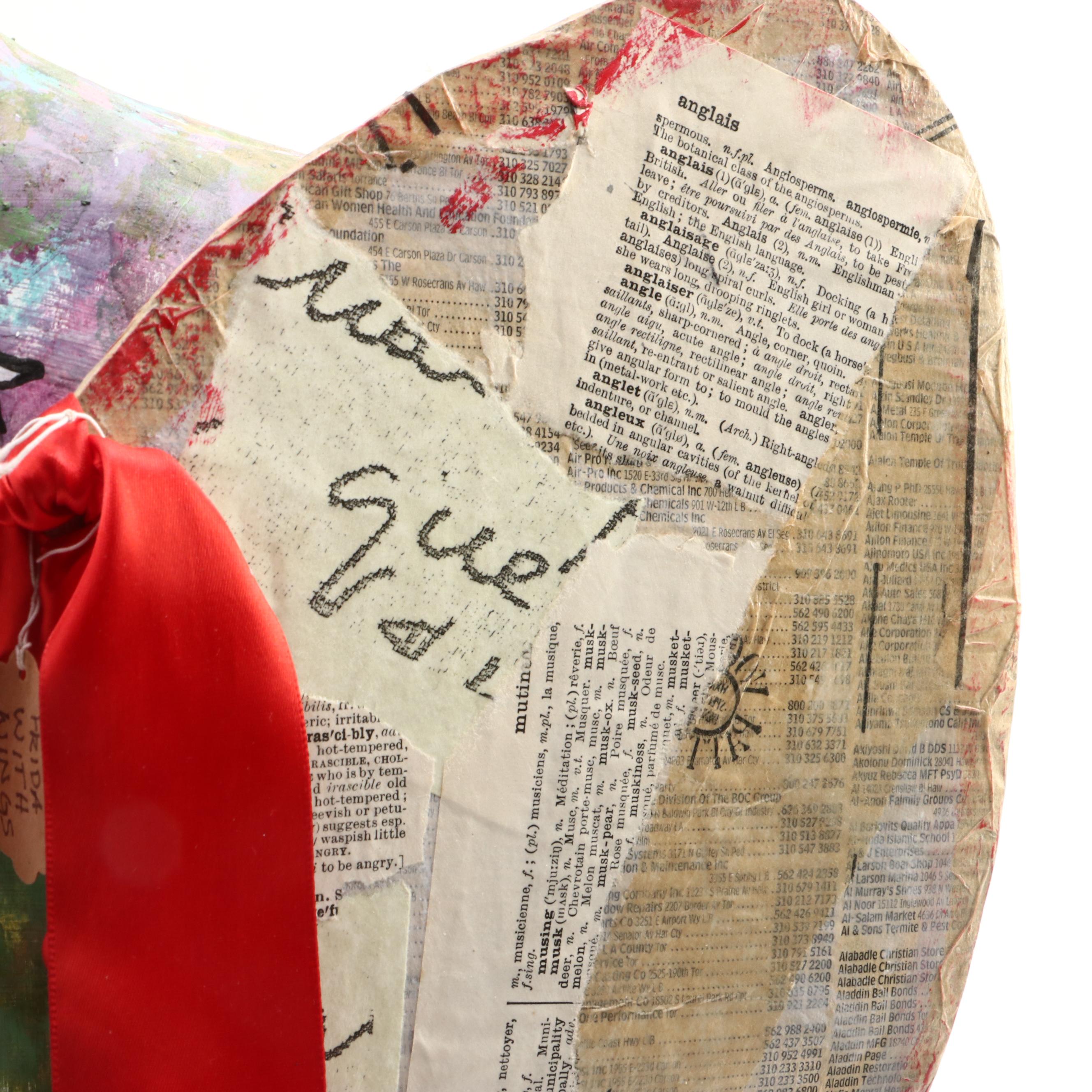 Robin Dudley Howes Papier-Mâché Figural Sculpture "Viva Frida," 2016