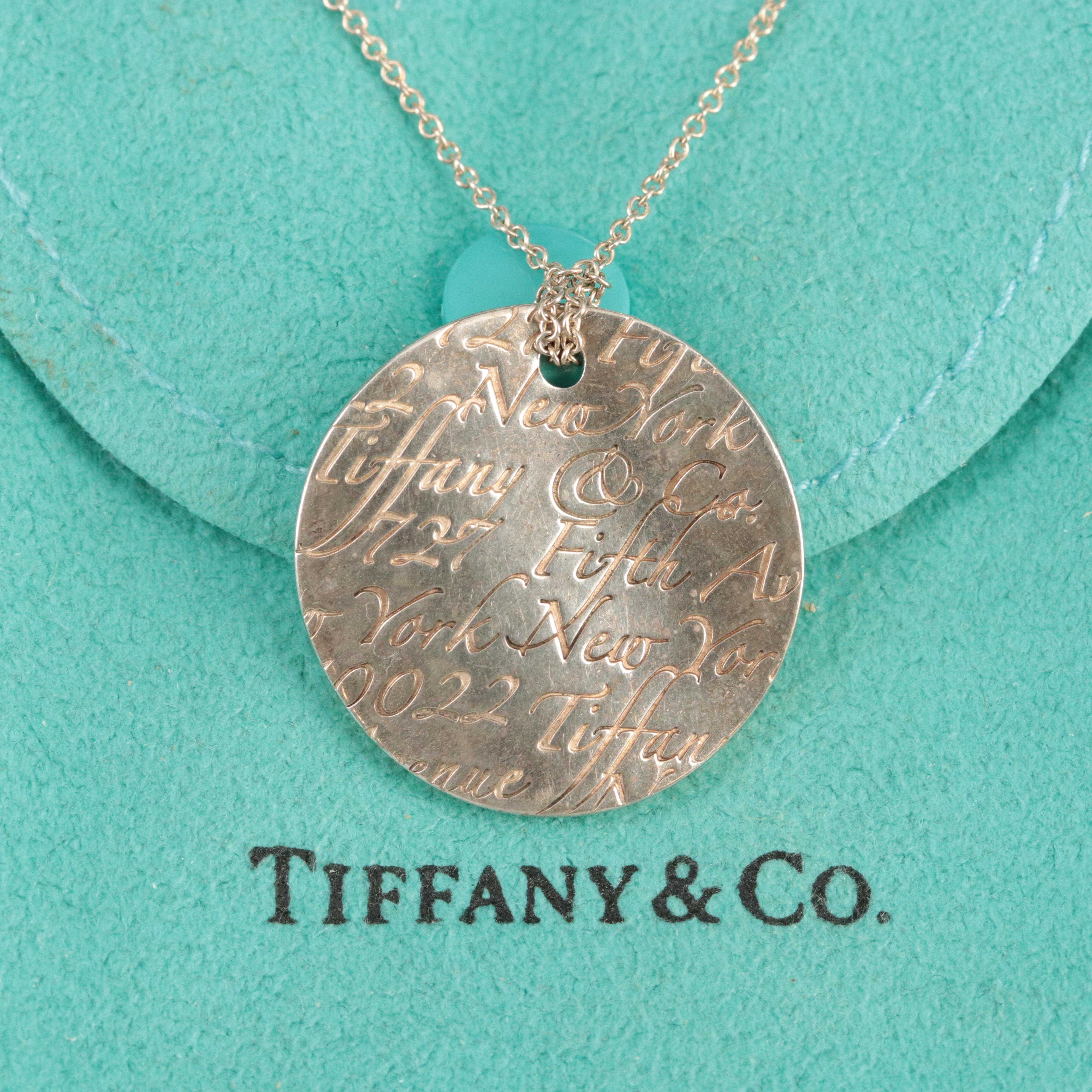 Tiffany & Co. "Notes" Sterling Necklace