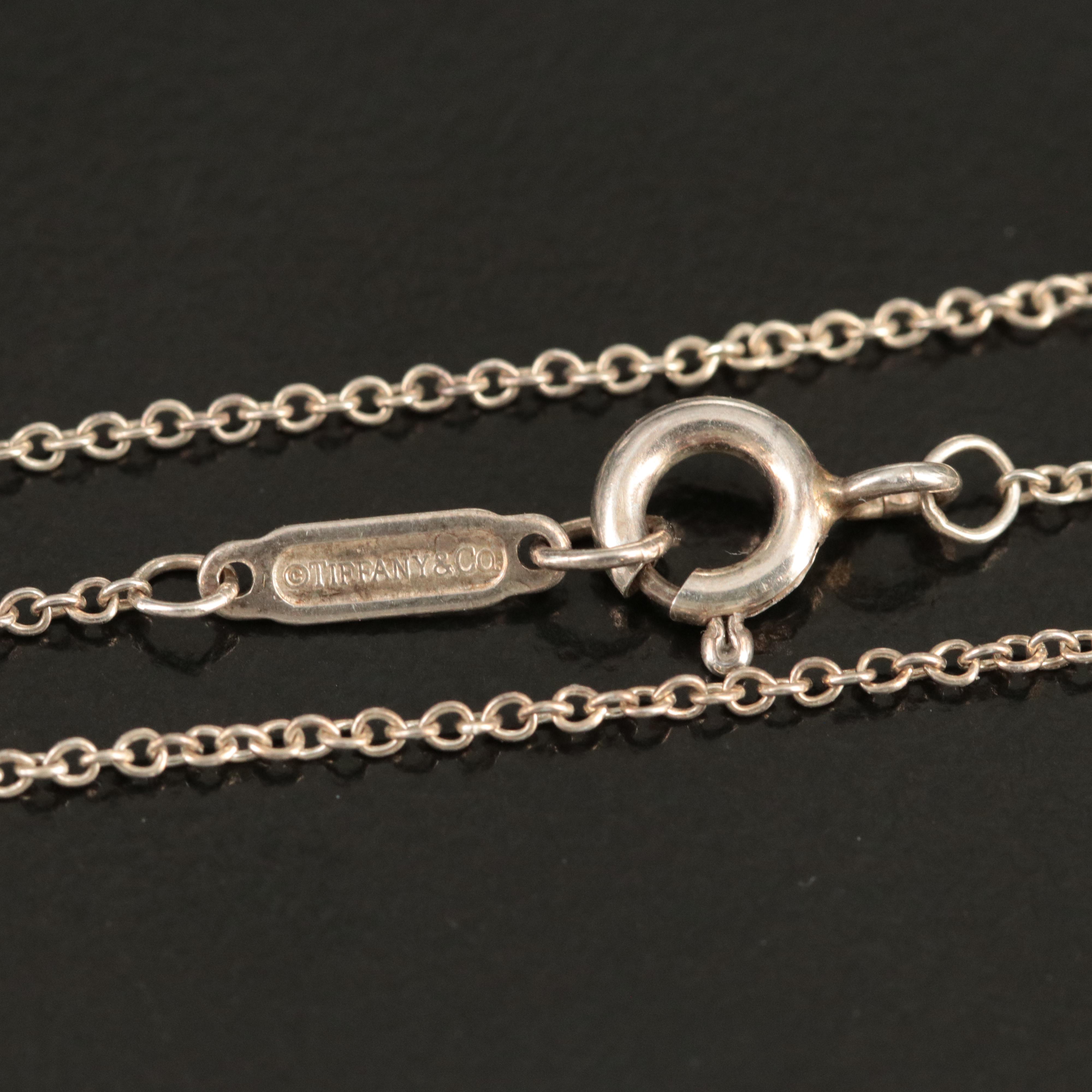 Tiffany & Co. "Notes" Sterling Necklace