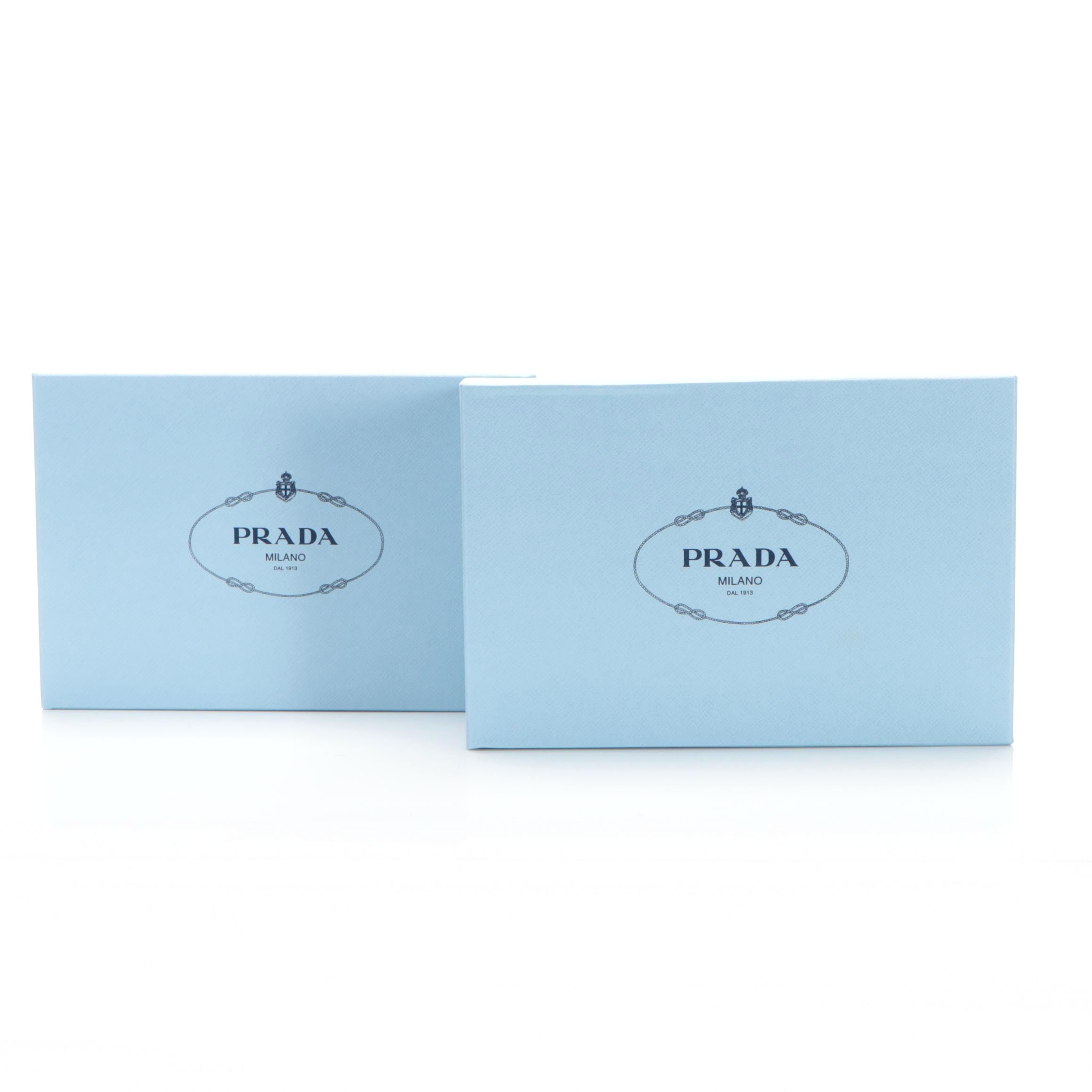 Prada Retail Shoe Boxes
