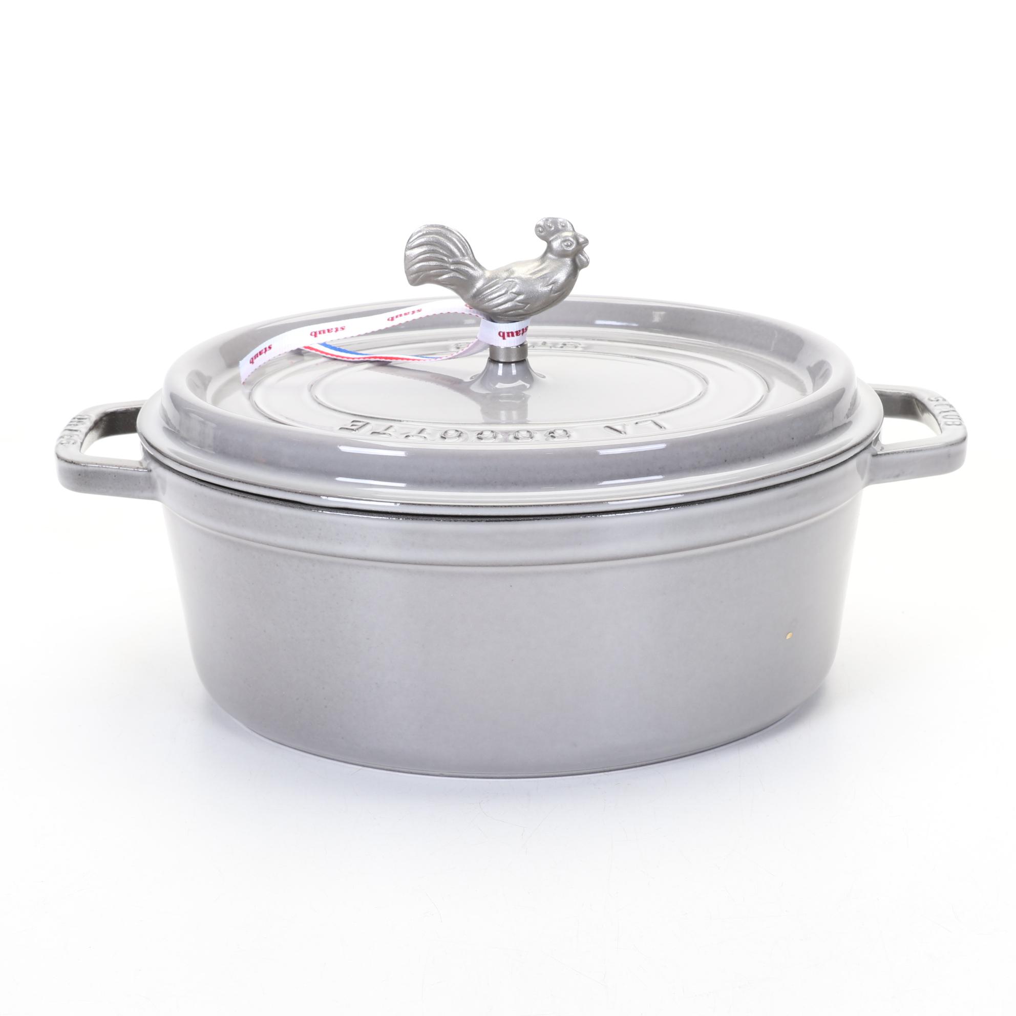 Staub en France Enameled Cast Iron Dutch Oven