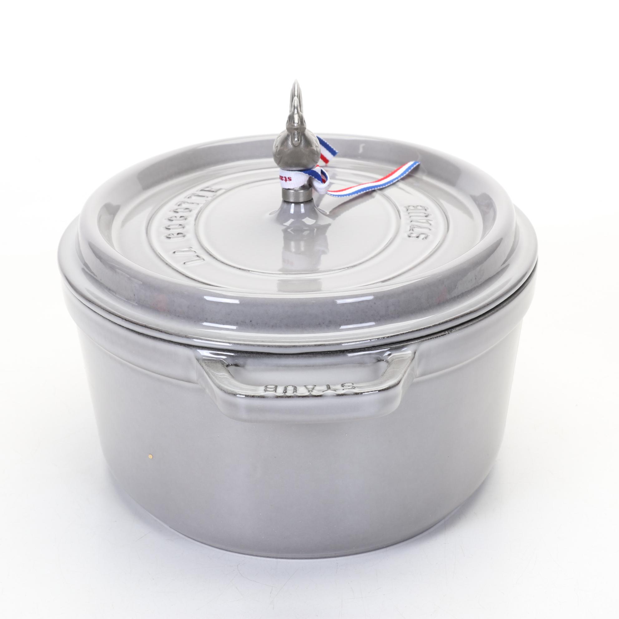 Staub en France Enameled Cast Iron Dutch Oven