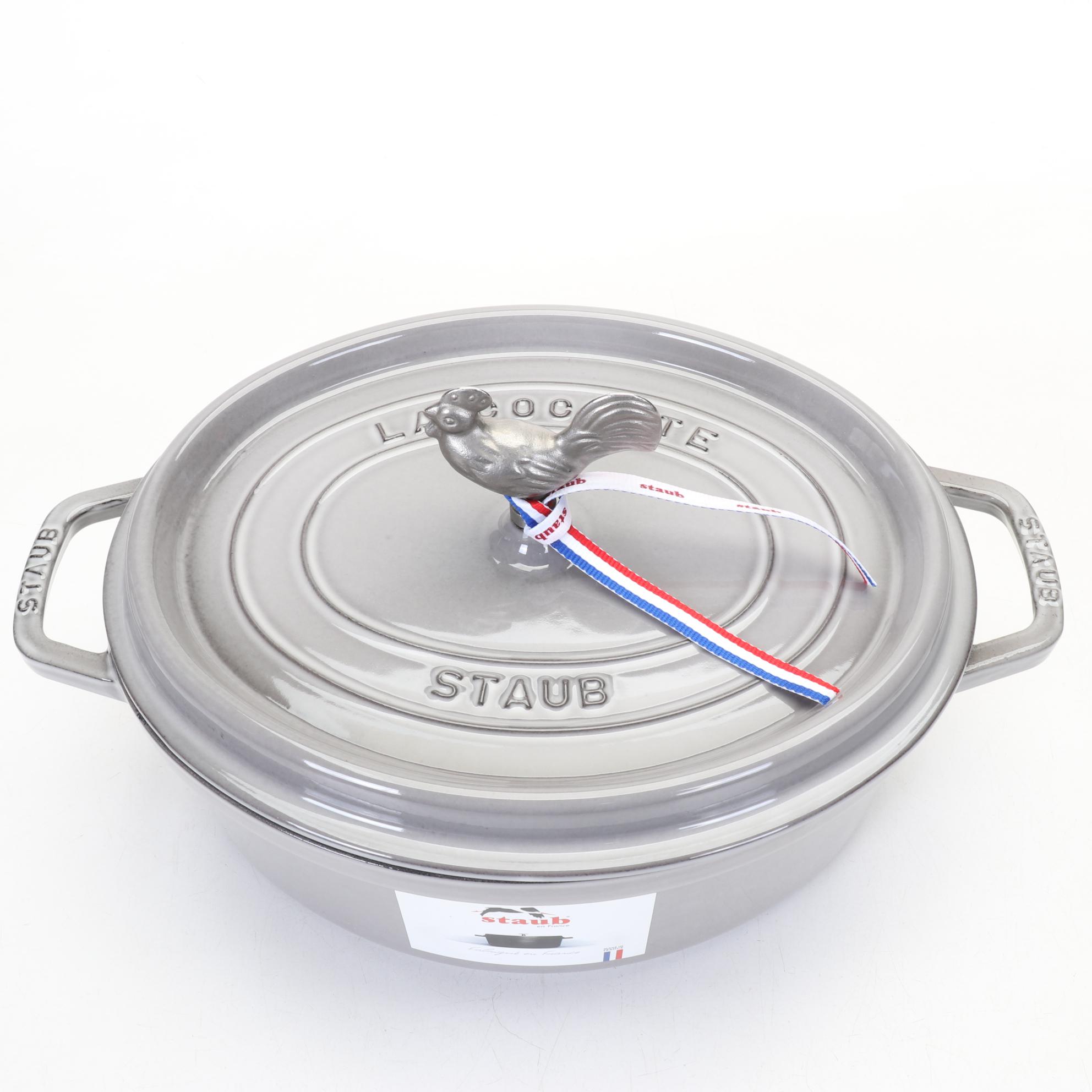 Staub en France Enameled Cast Iron Dutch Oven