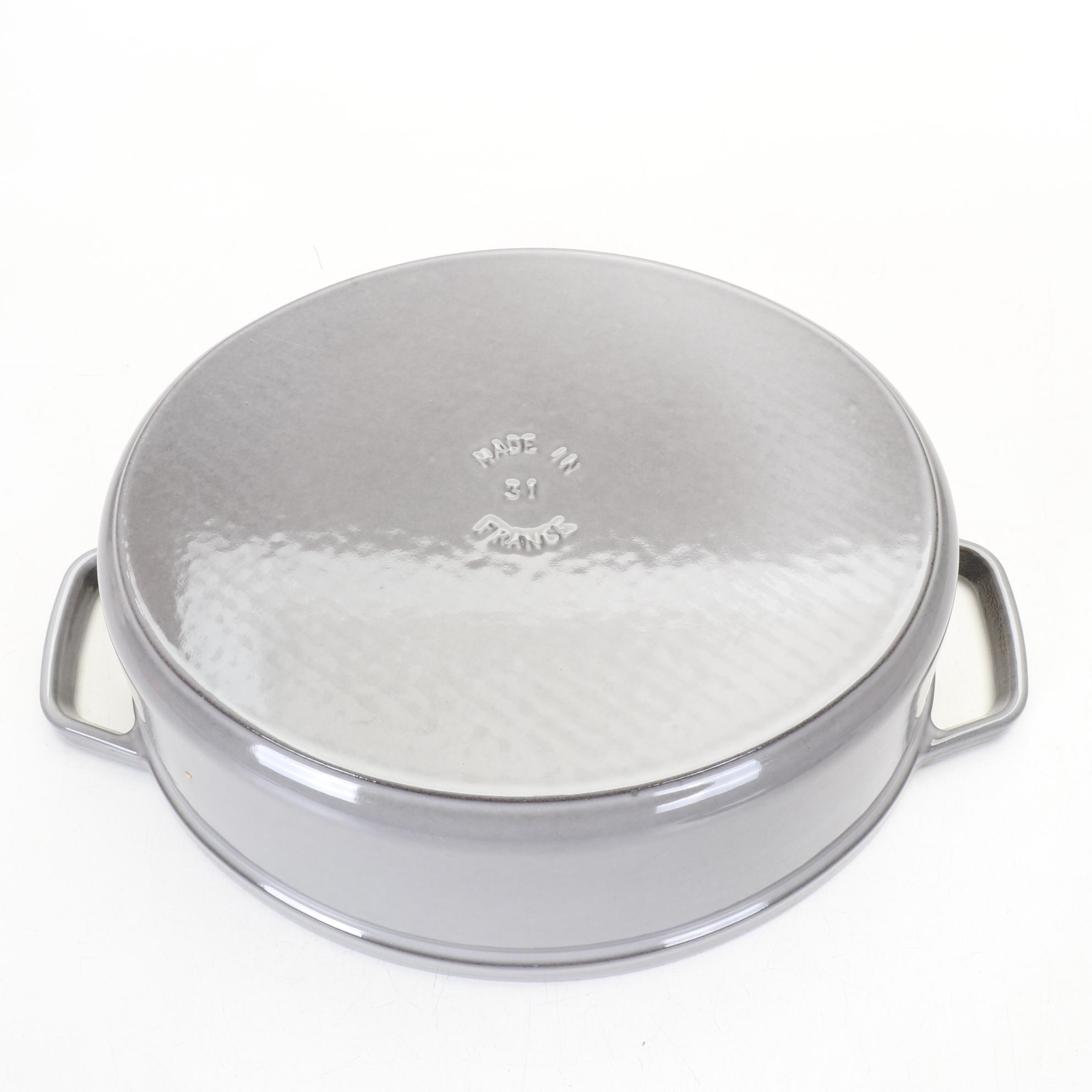 Staub en France Enameled Cast Iron Dutch Oven