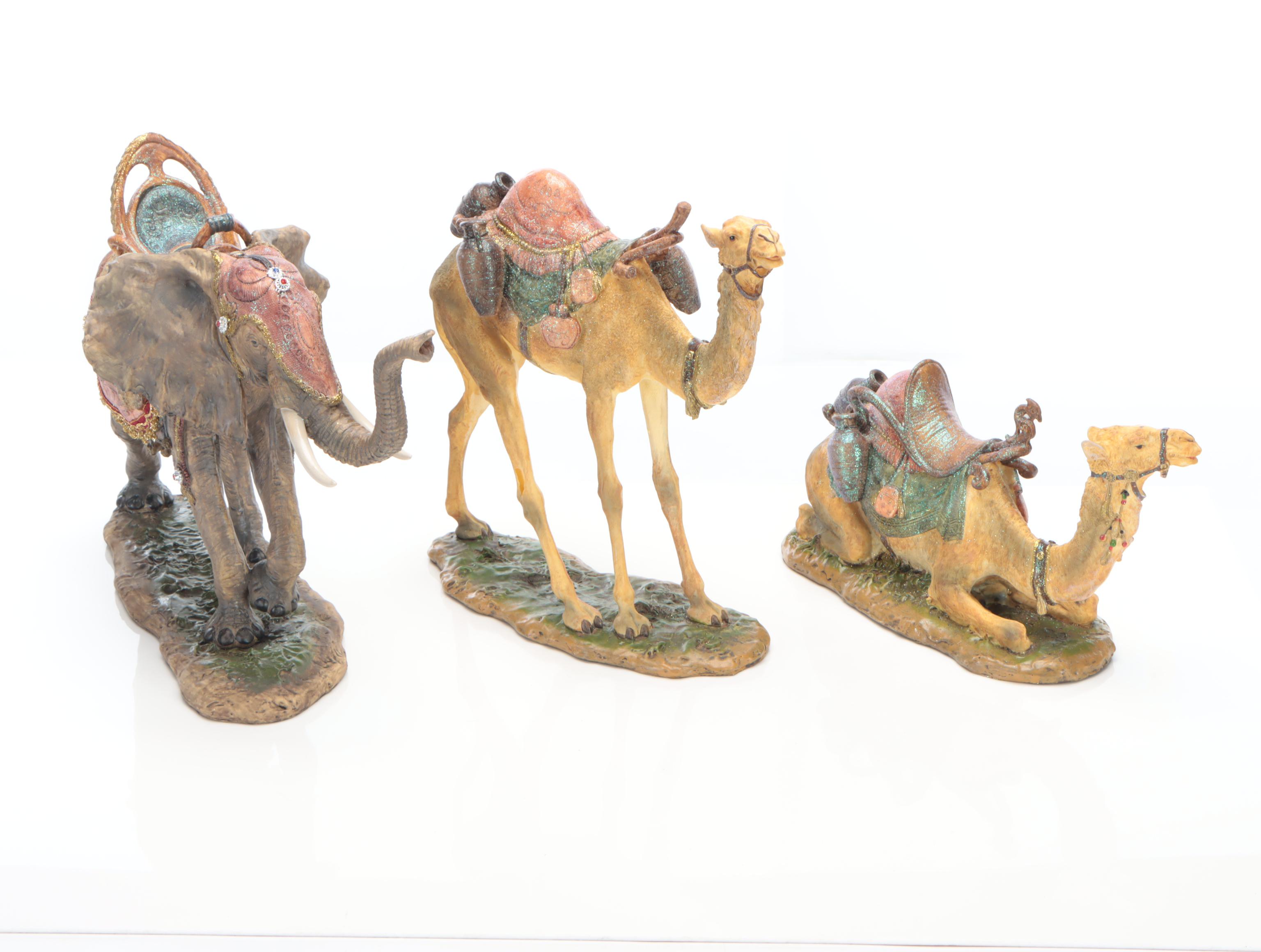 Mark Roberts Resin DaVinci Nativity Set