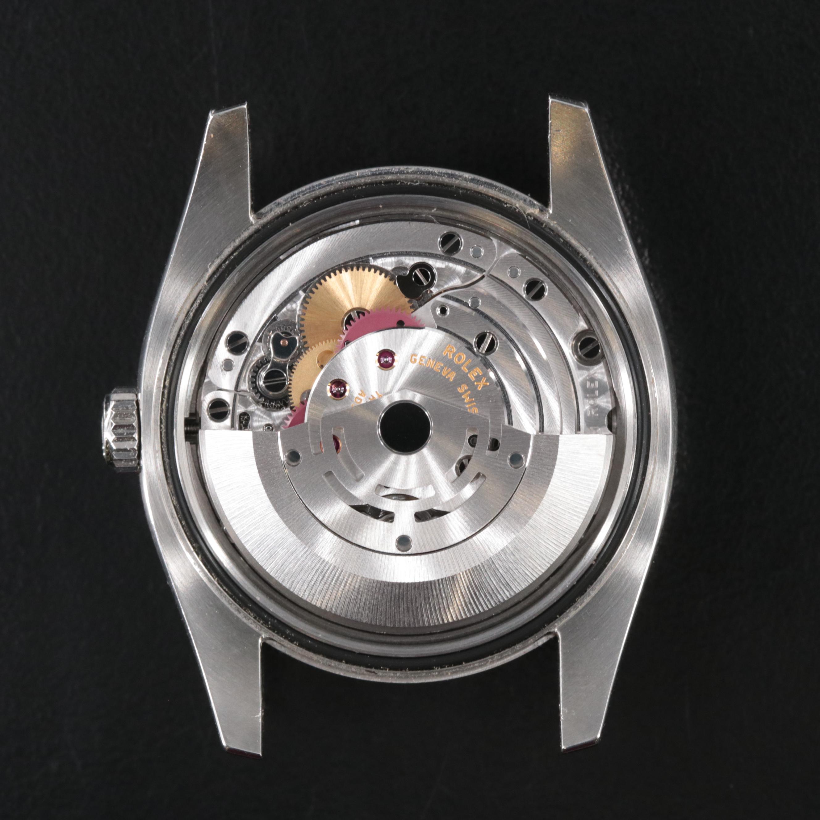 2008 Rolex Datejust Black Jubilee Dial Automatic Watch