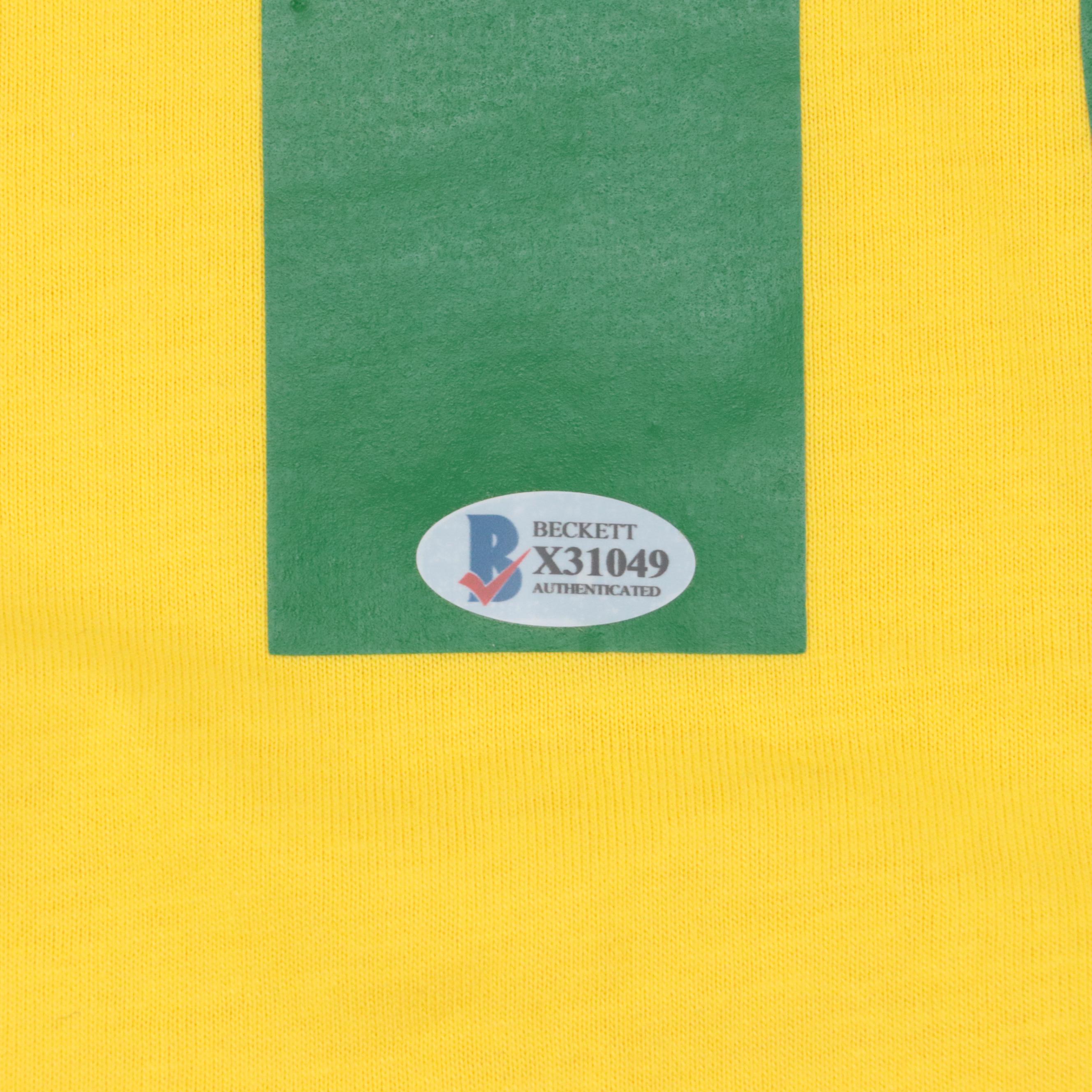 Pelé Signed Brazil CBD Soccer Jersey