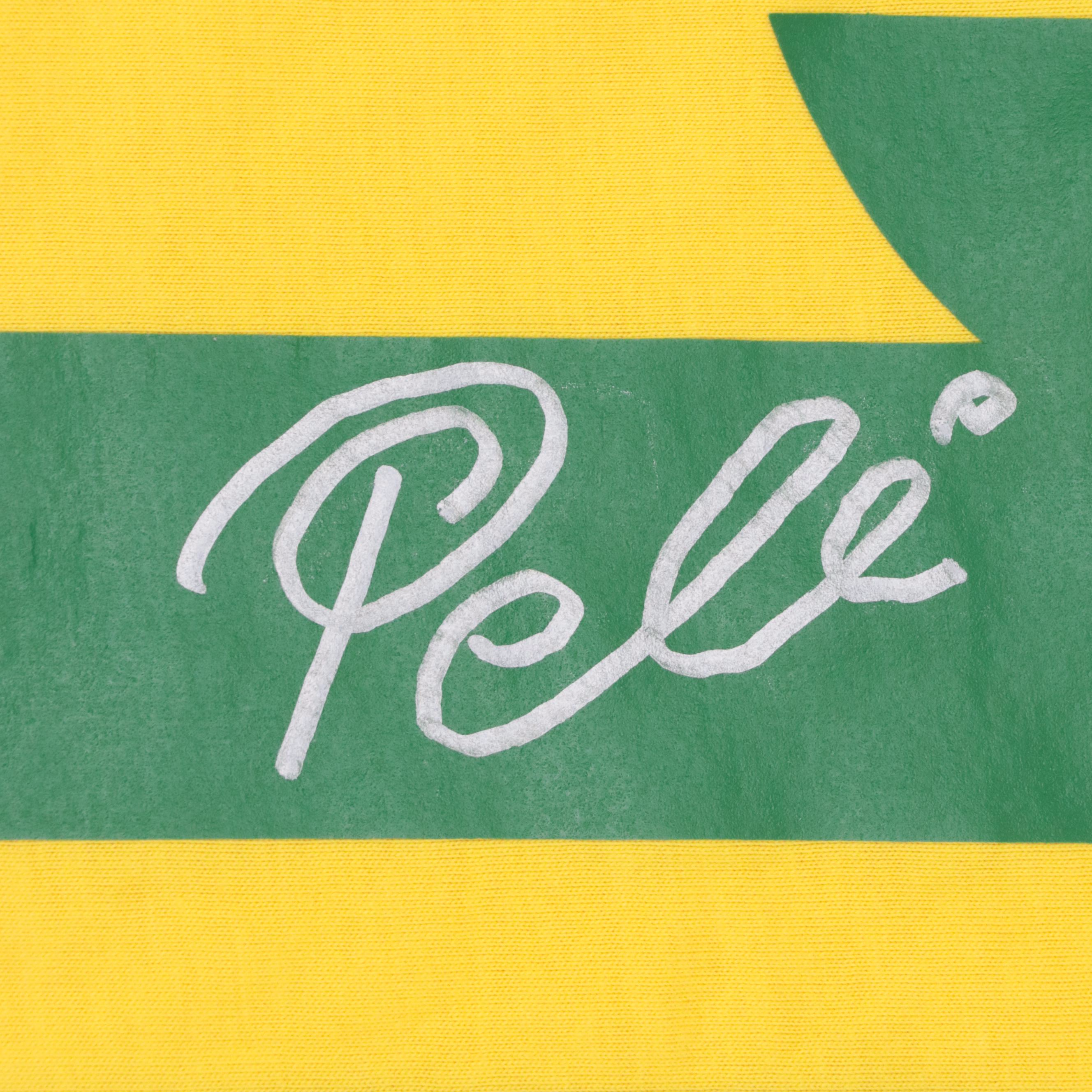 Pelé Signed Brazil CBD Soccer Jersey